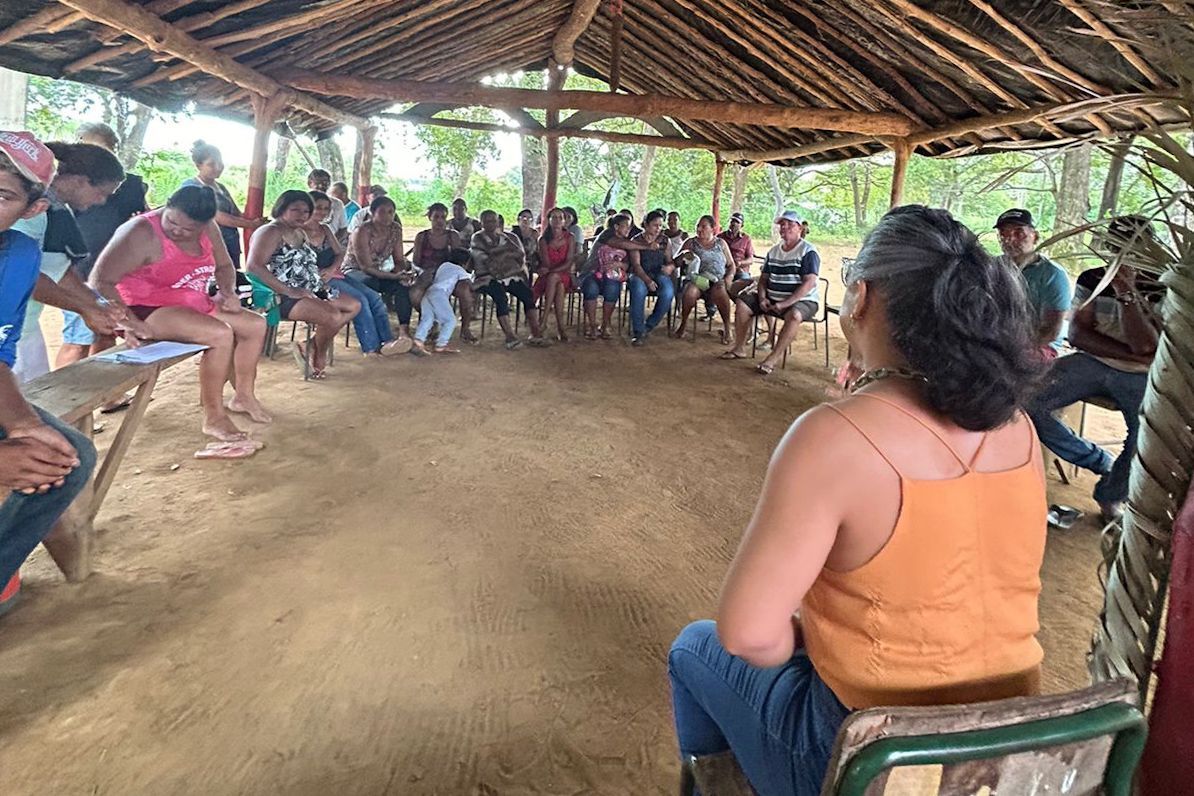 Defensora Pública Kenia Pimenta conversou com os participantes