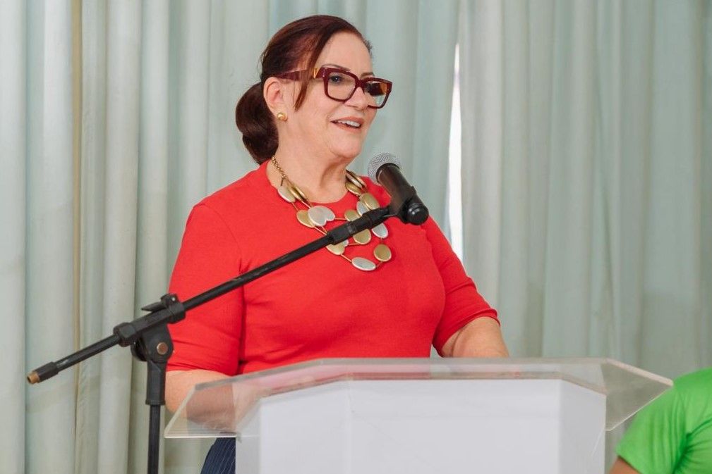 Presidente do TJTO, desembargadora Etelvina Maria Sampaio Felipe, no "Justiça Bem Aqui"