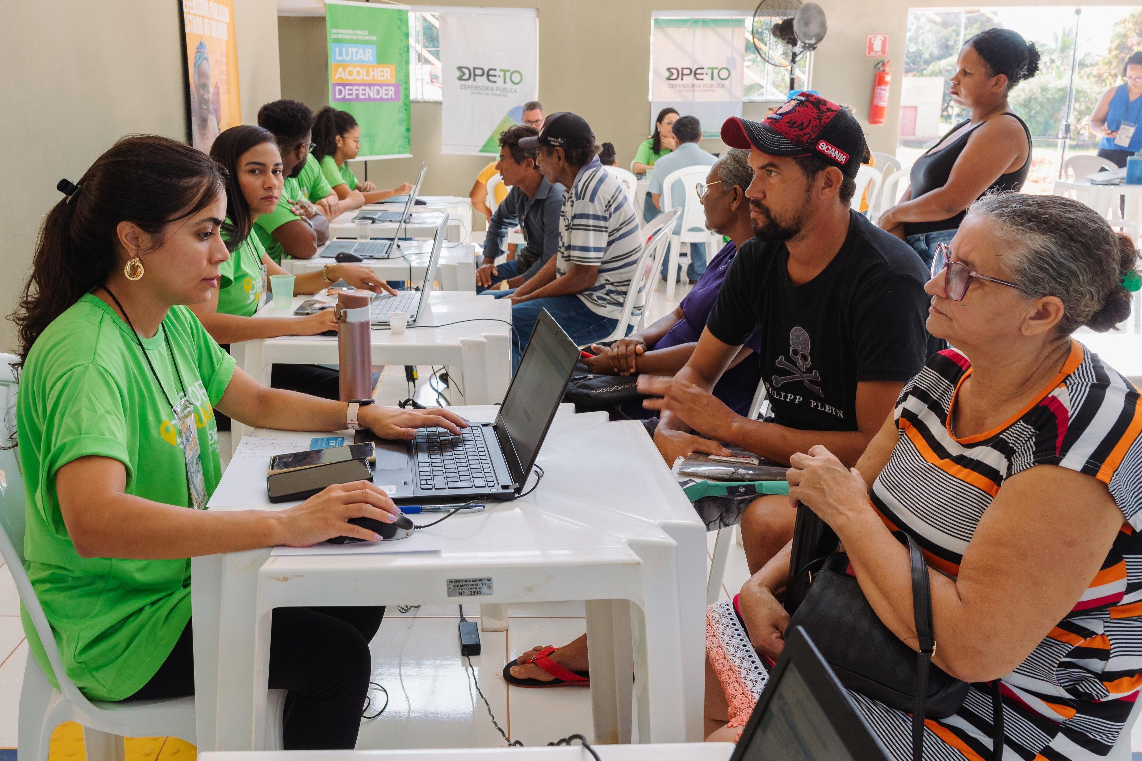 Atendimentos foram realizados nos dias 25 e 26 de março por meio do programa Defensoria Itinerante