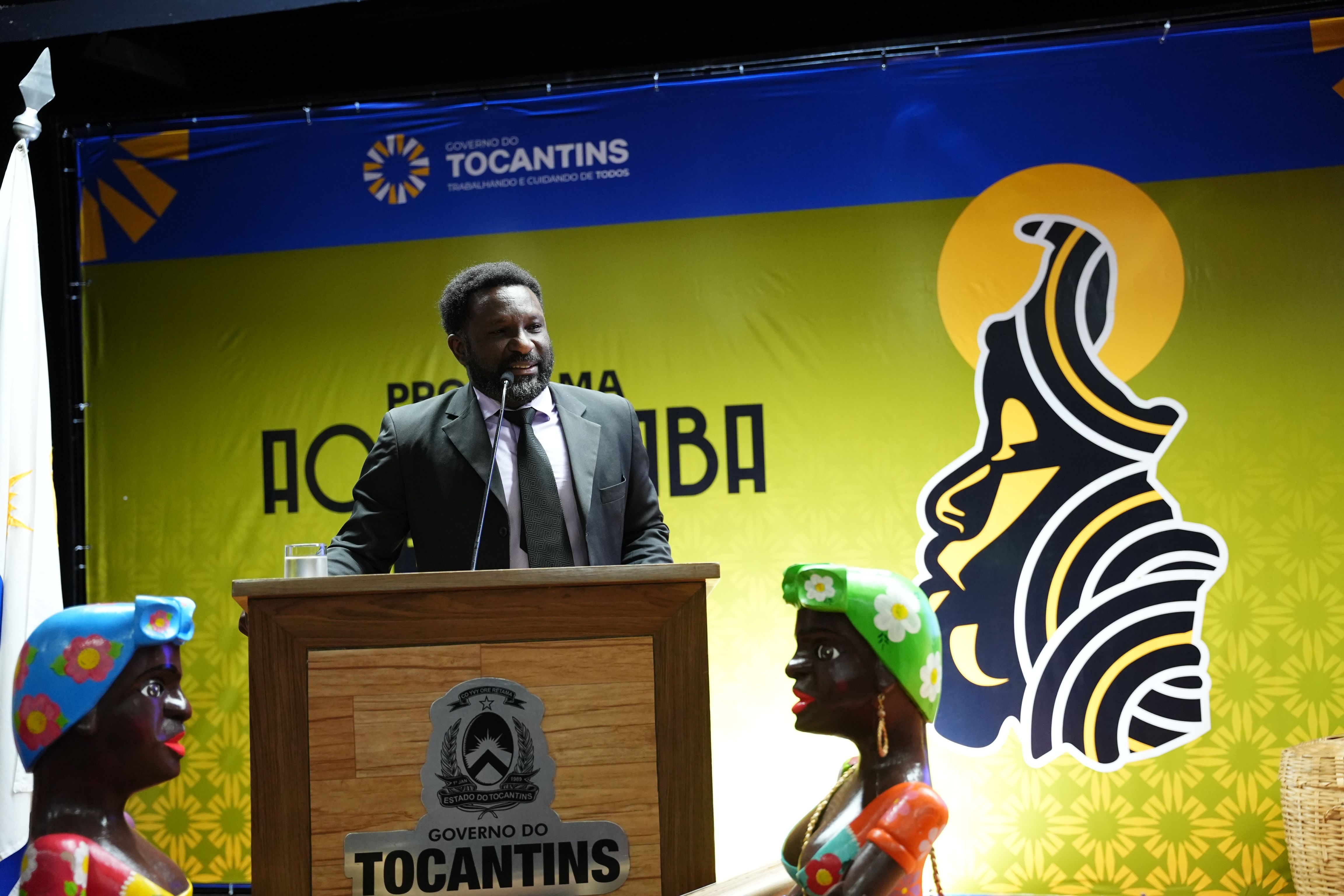 Secretário nacional de Políticas para Quilombos e Comunidades de Matriz Africana e Ciganos [Ministério da Igualdade Racial], Ronaldo Santos