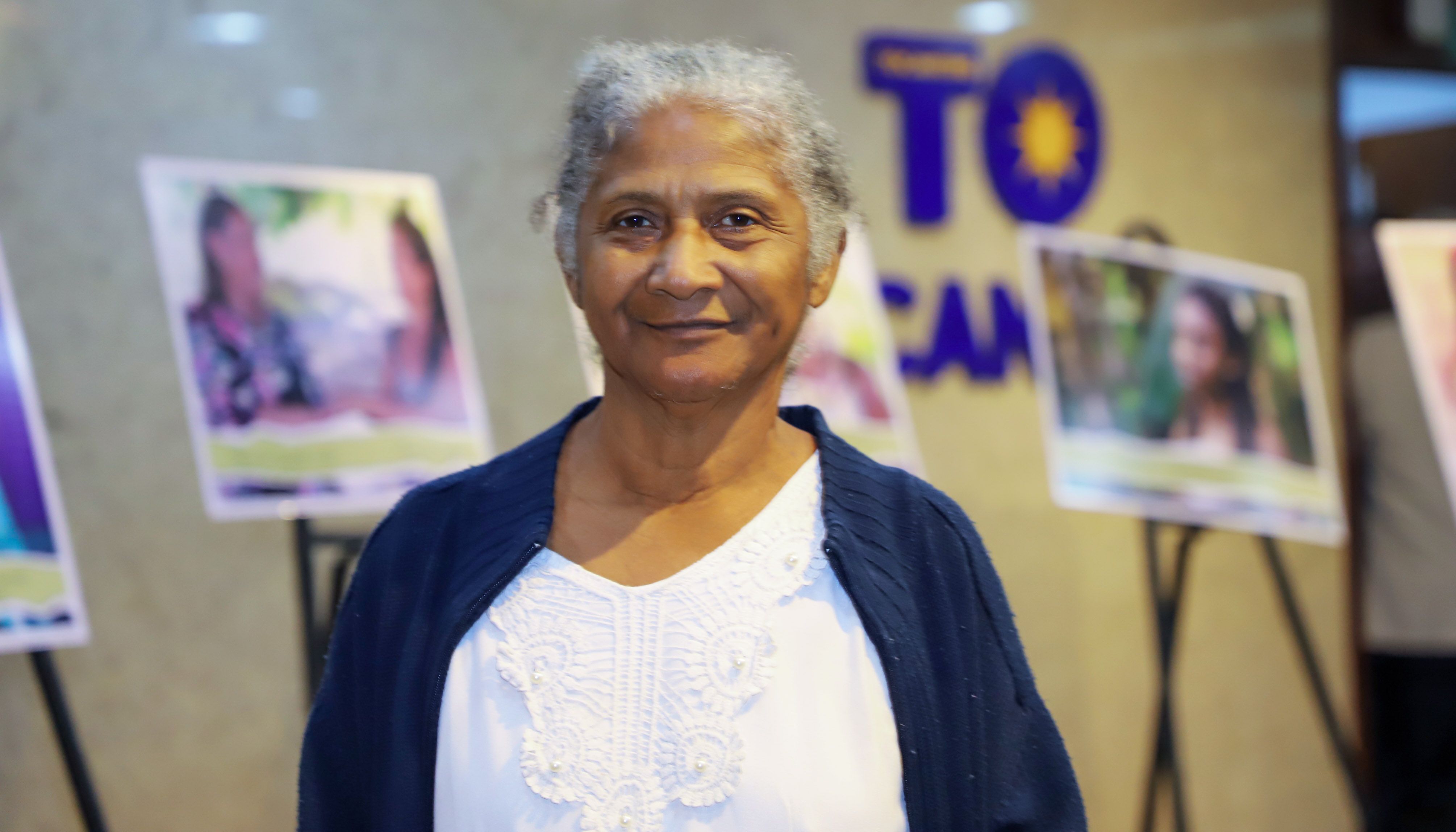 Matriarca da comunidade quilombola Barra do Aroeira, Isabel Rodrigues prestigiou o lançamento do Programa no Tocantins