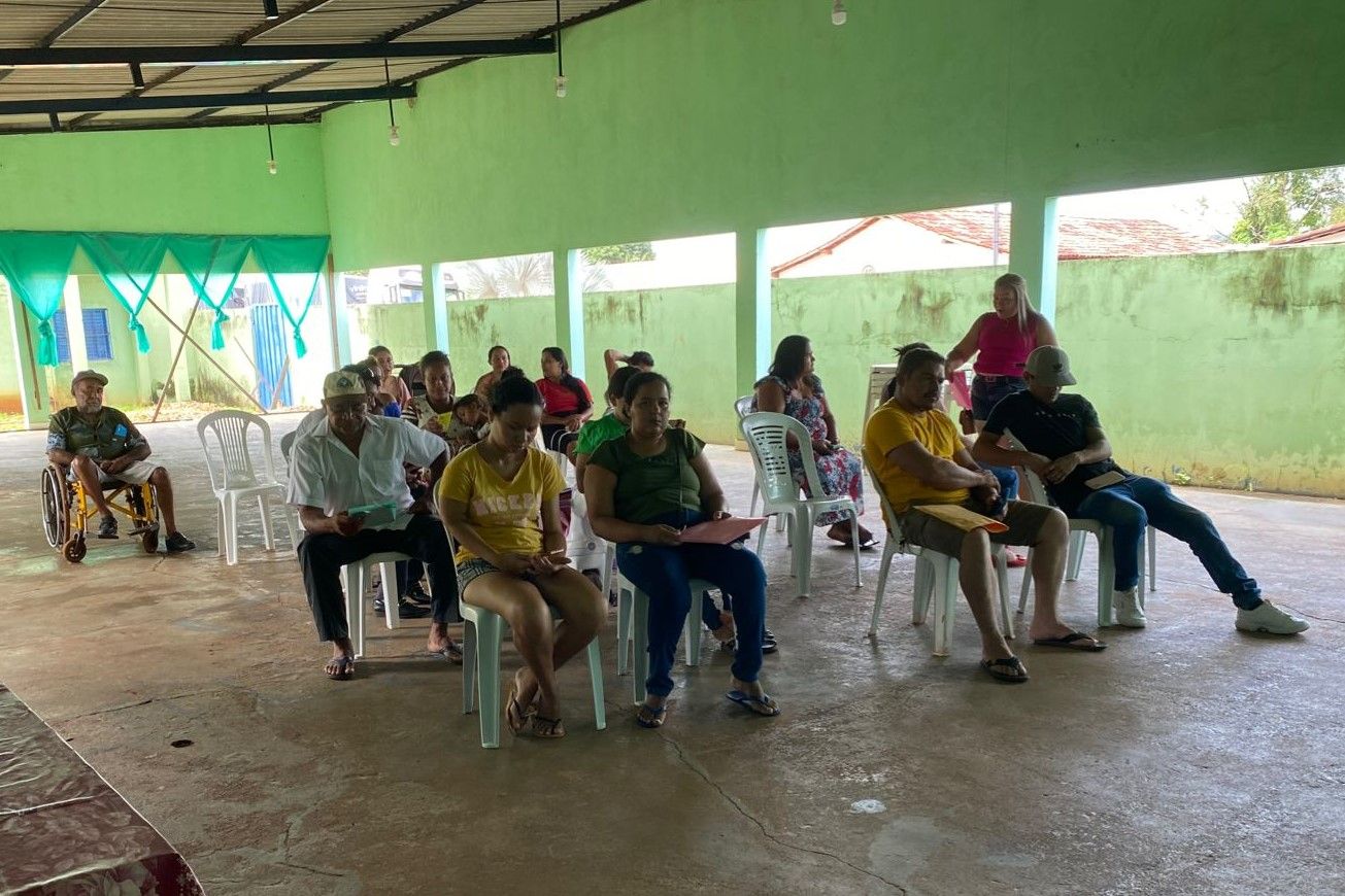 Em Darciópolis, os atendimentos estão sendo feitos no Centro Comunitário Antônio Rabelo de Sá