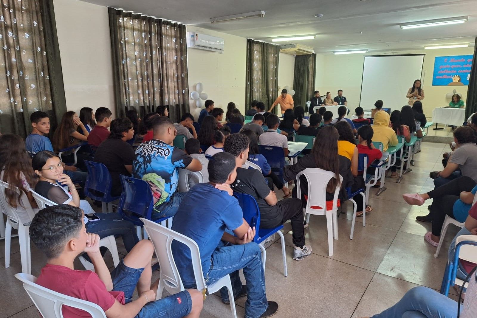 Atividade realizada em escola de Paraíso do Tocantins