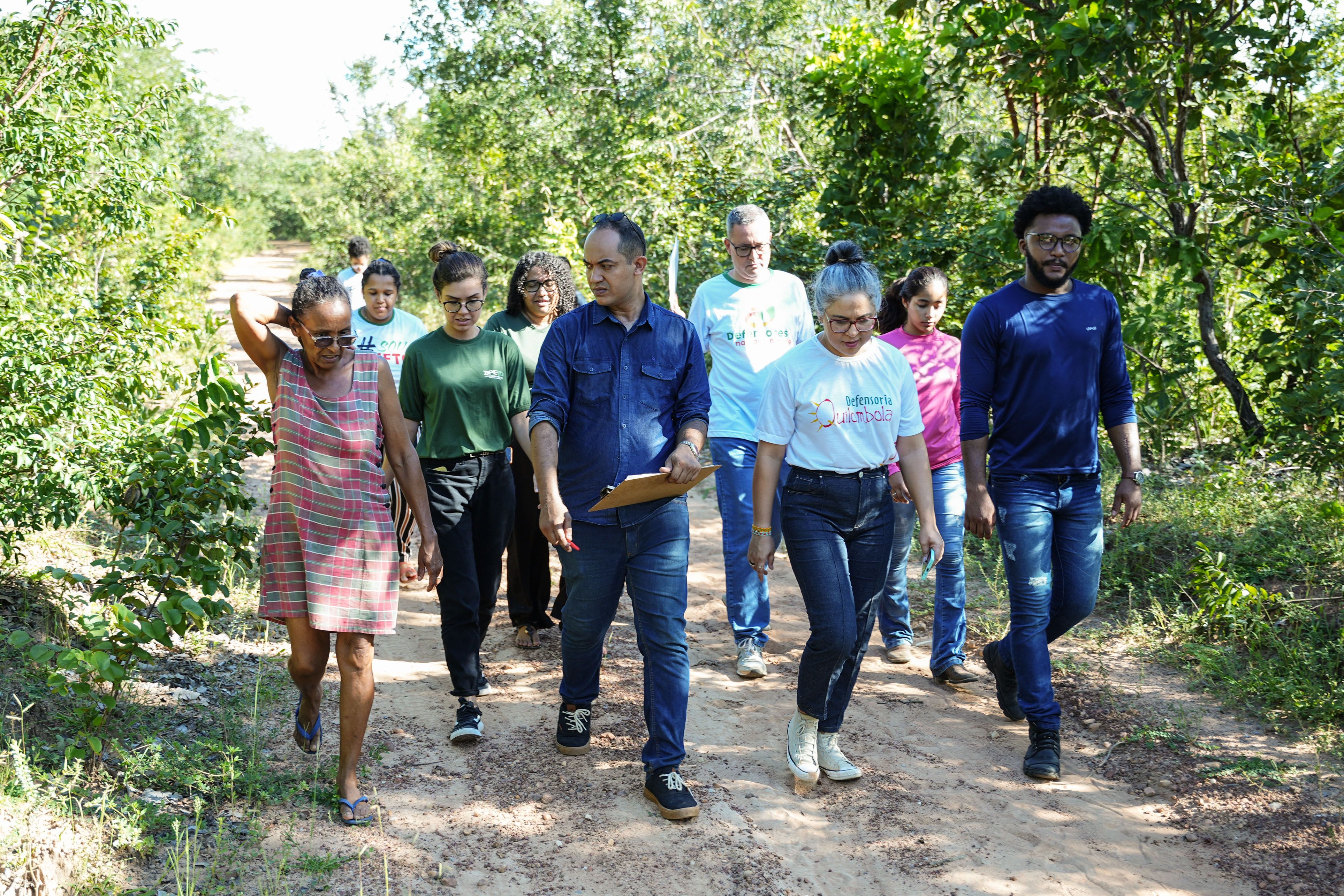 Equipe da DPE-TO esteve nas comunidades Prata, Claro e Ouro Fino