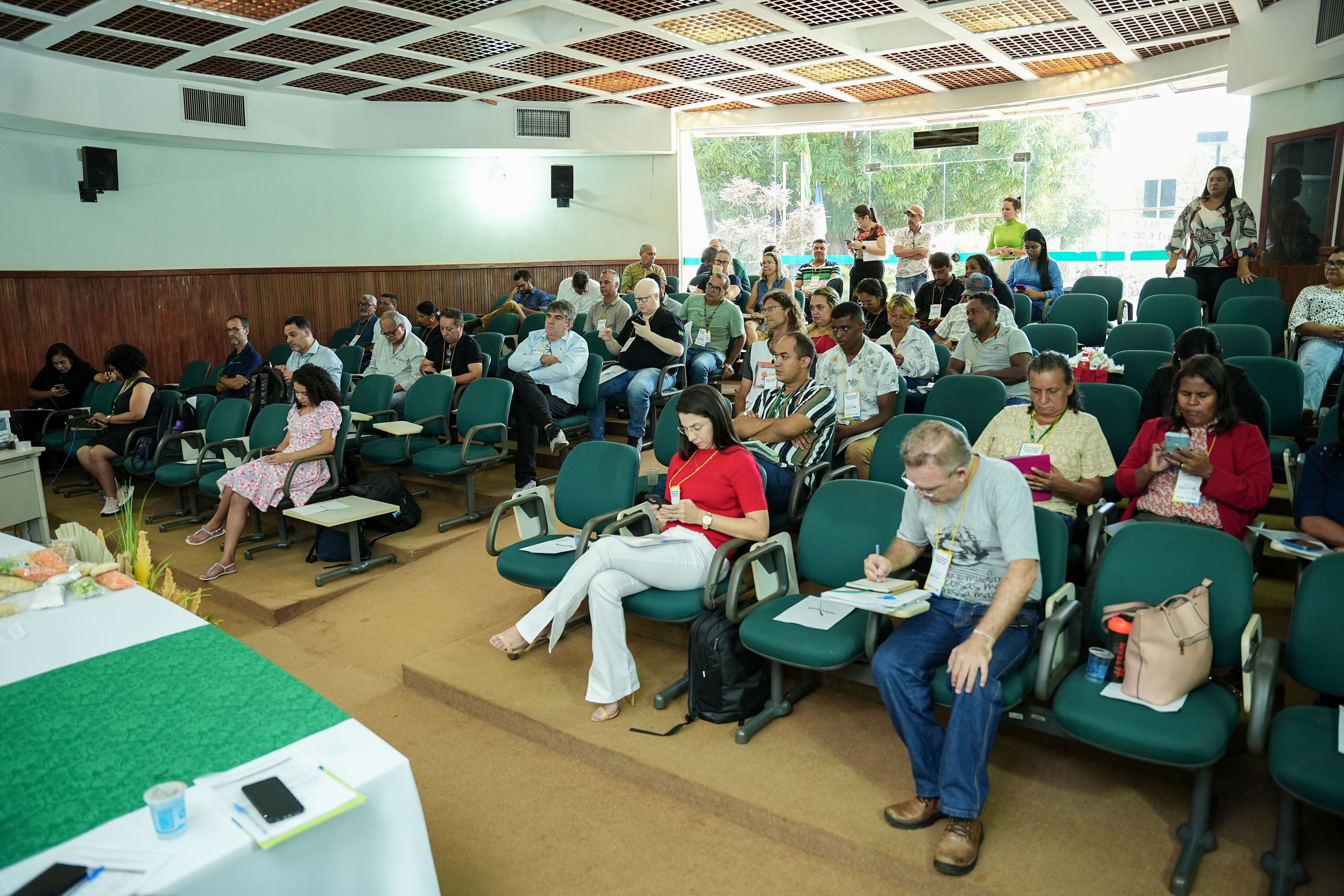 A atividade ocorreu no auditório do órgão federal em Palmas e contou com a presença de representantes dos movimentos sociais ligados ao campo e à questão quilombola