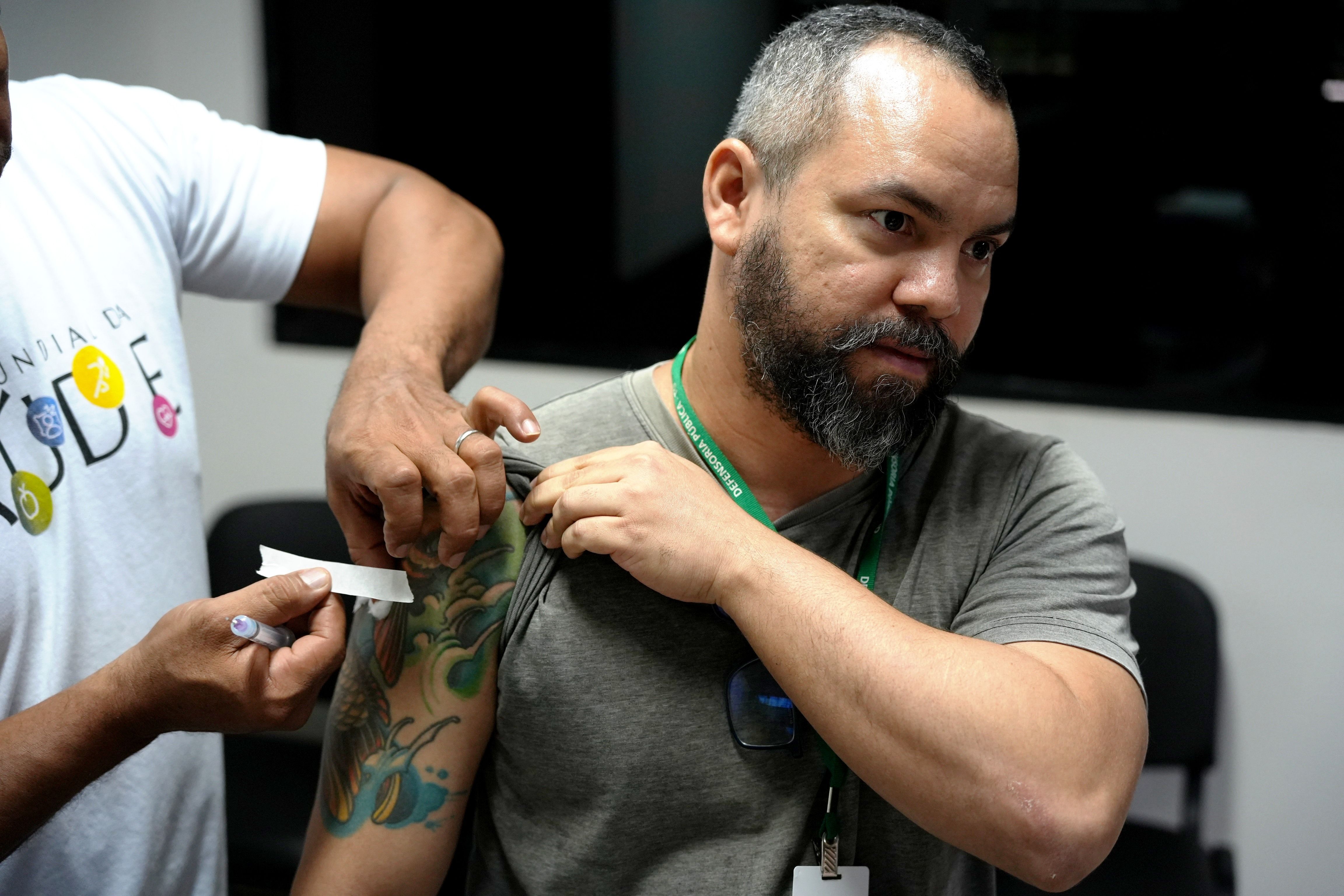 Ação realizada em parceria com a Secretaria Municipal de Saúde