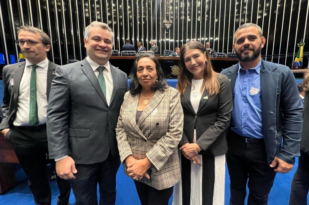Defensoras(es) públicas(os) prestigiaram a sessão solene no Senado
