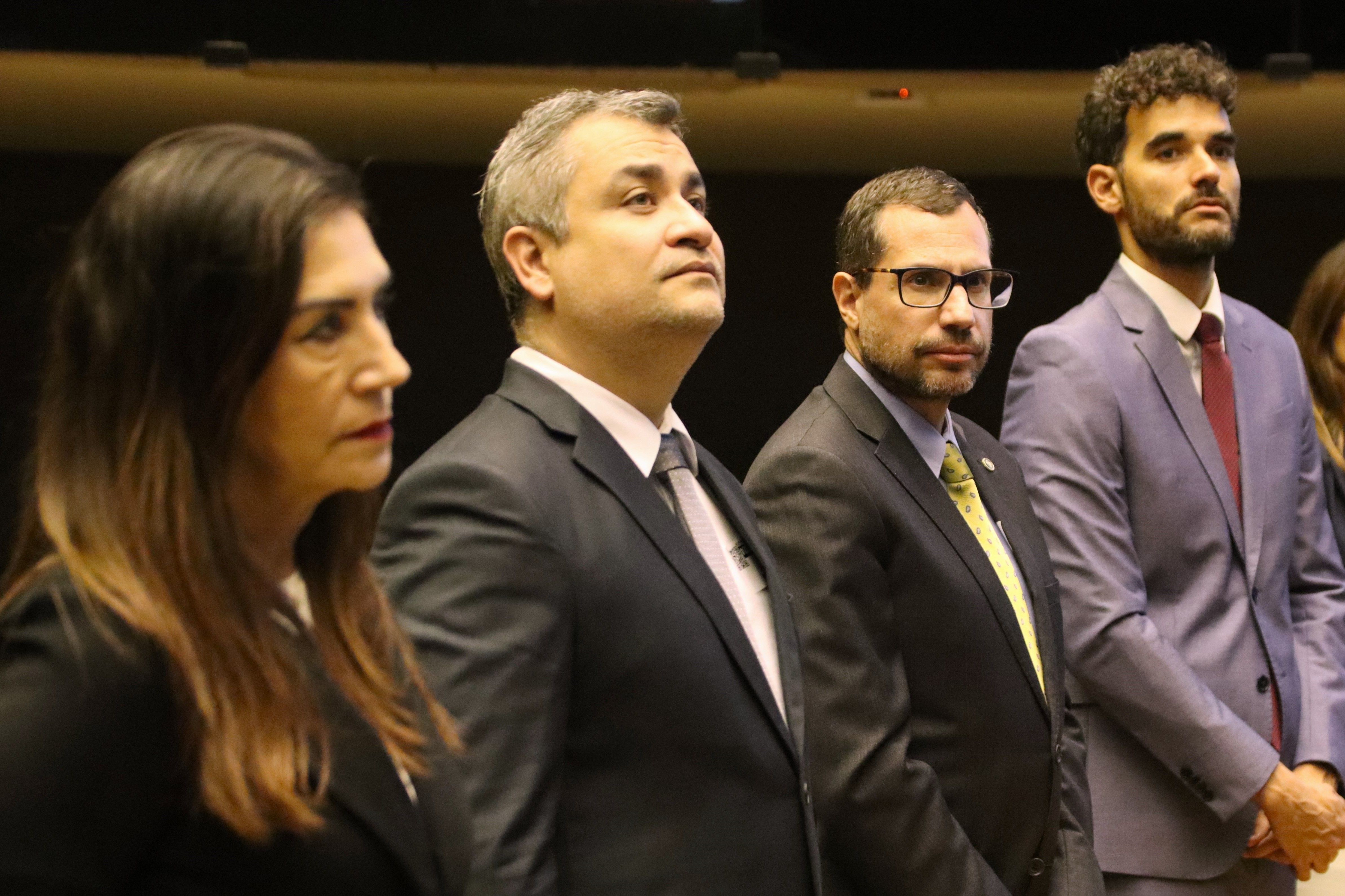 Representantes da DPE-TO na sessão solene na Câmara Federal
