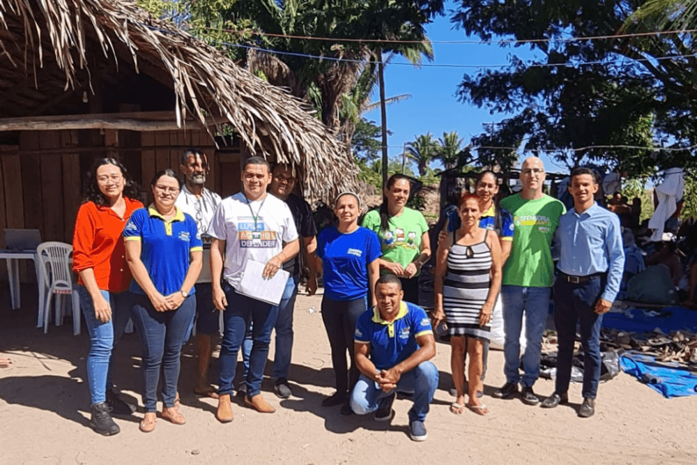 Atuaram na força-tarefa servidores da DPE-TO e da Prefeitura de Esperantina
