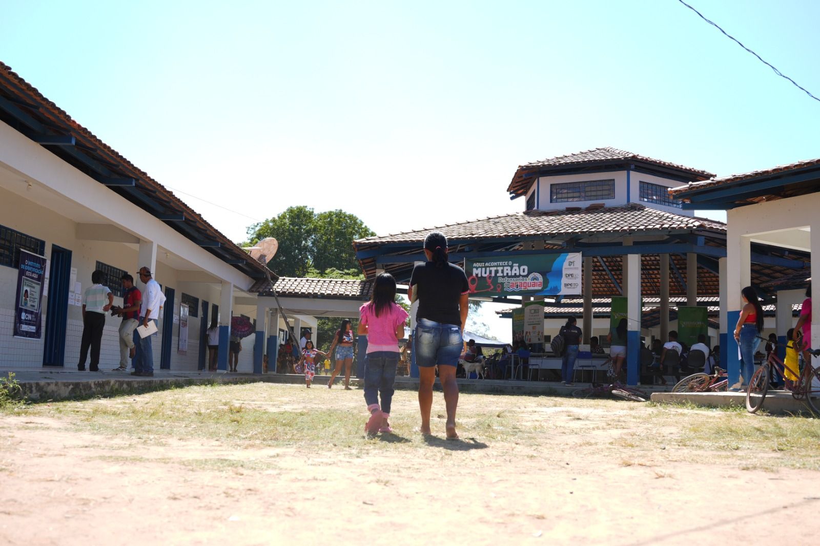 Atendimentos foram realizados na Escola Estadual Indígena Kumanãna, Aldeia Fontoura