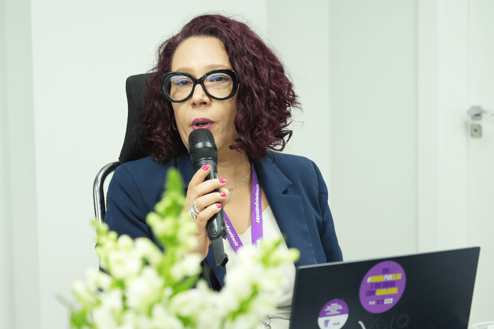 Coordenadora geral da Secretaria Nacional de Enfrentamento à Violência Contra Mulheres, explicou que a gestão da Casa será compartilhada
