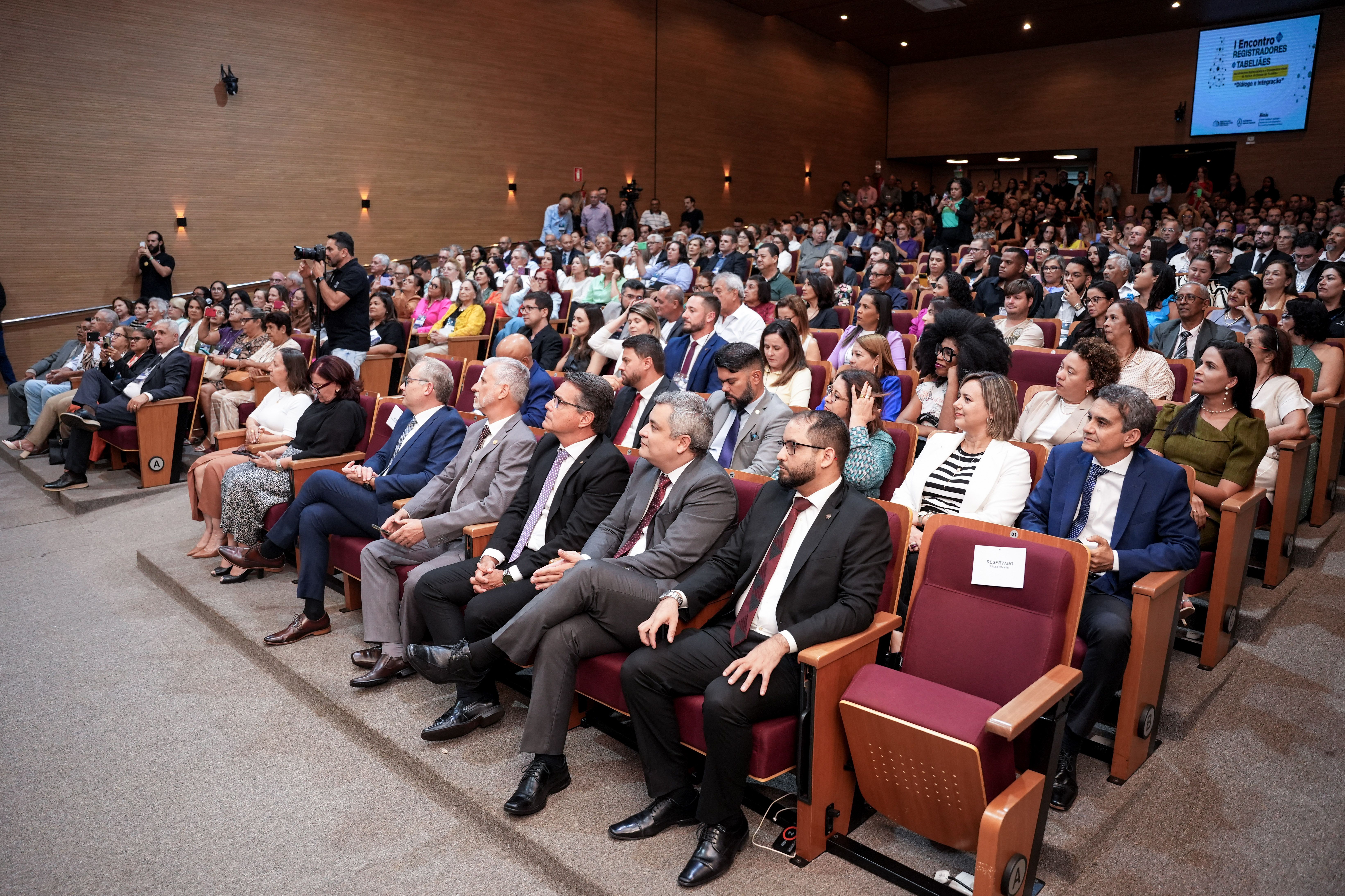 Solenidade realizada no auditório do TTJO, em Palmas