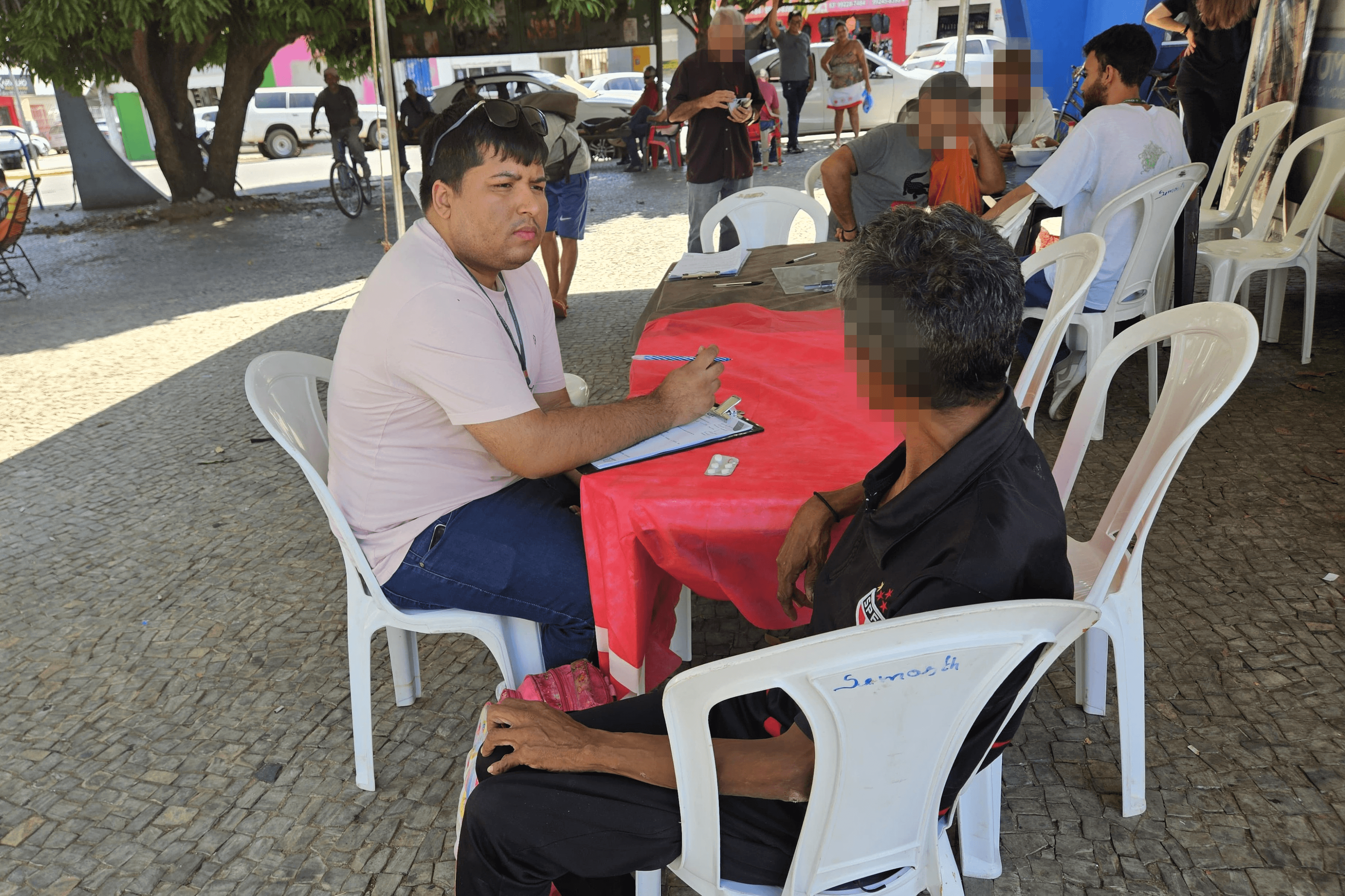 Atendimentos levantou demandas das pessoas em situação de rua