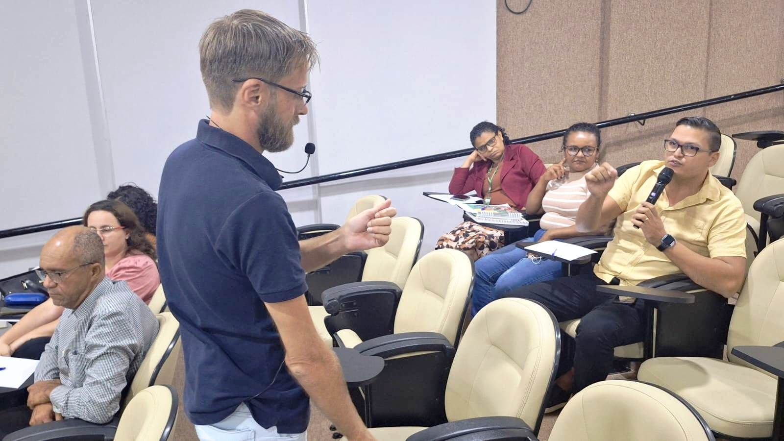 Participam da capacitação, profissionais de todas as Regionais da DPE-TO
