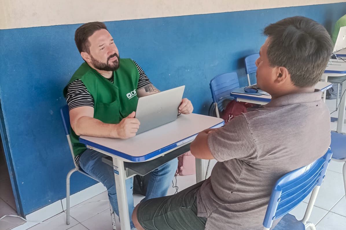 Ação na Aldeia Manoel Alves contou com a participação da Defensoria Pública da União