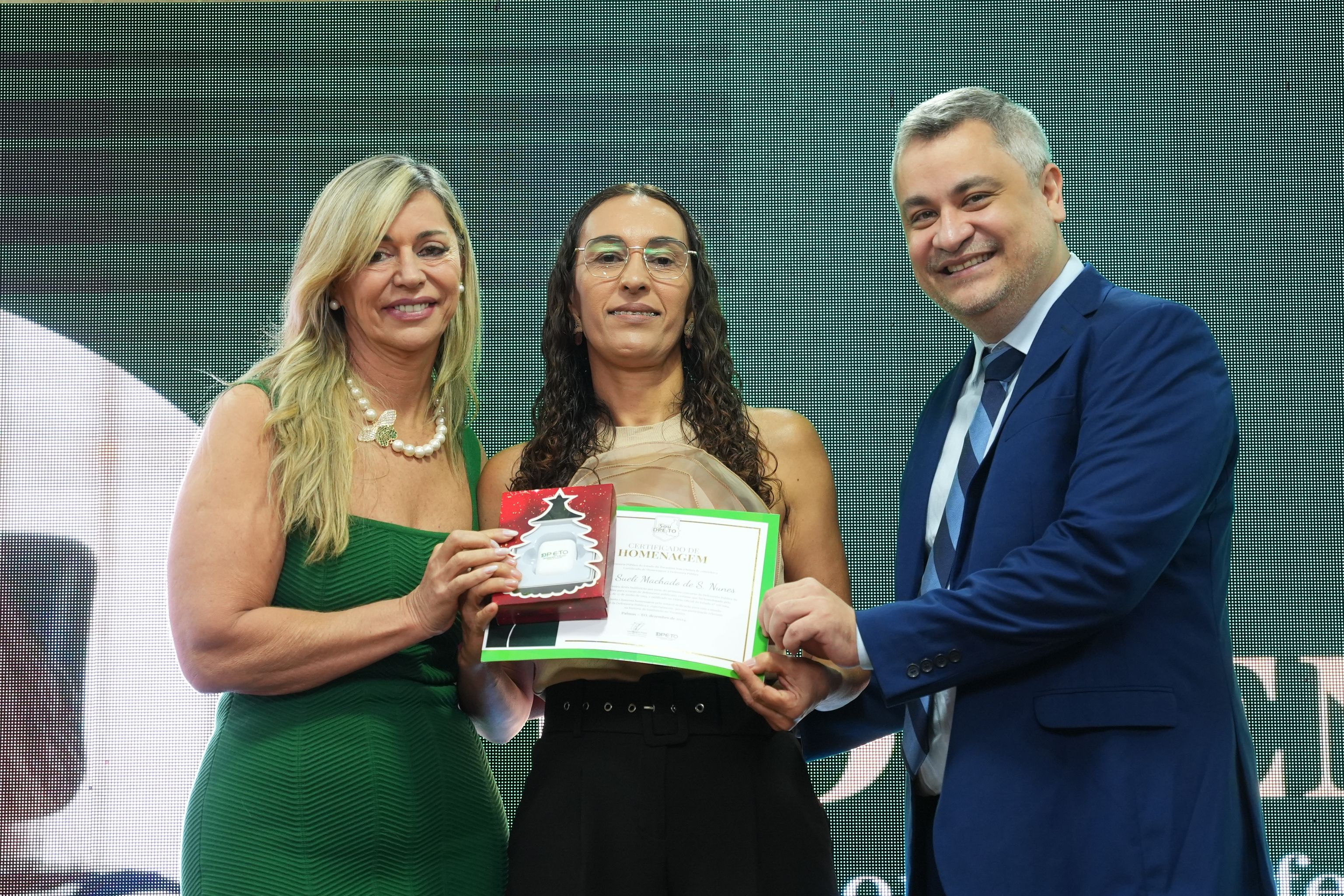 Homenageada defensora pública Vanda Sueli