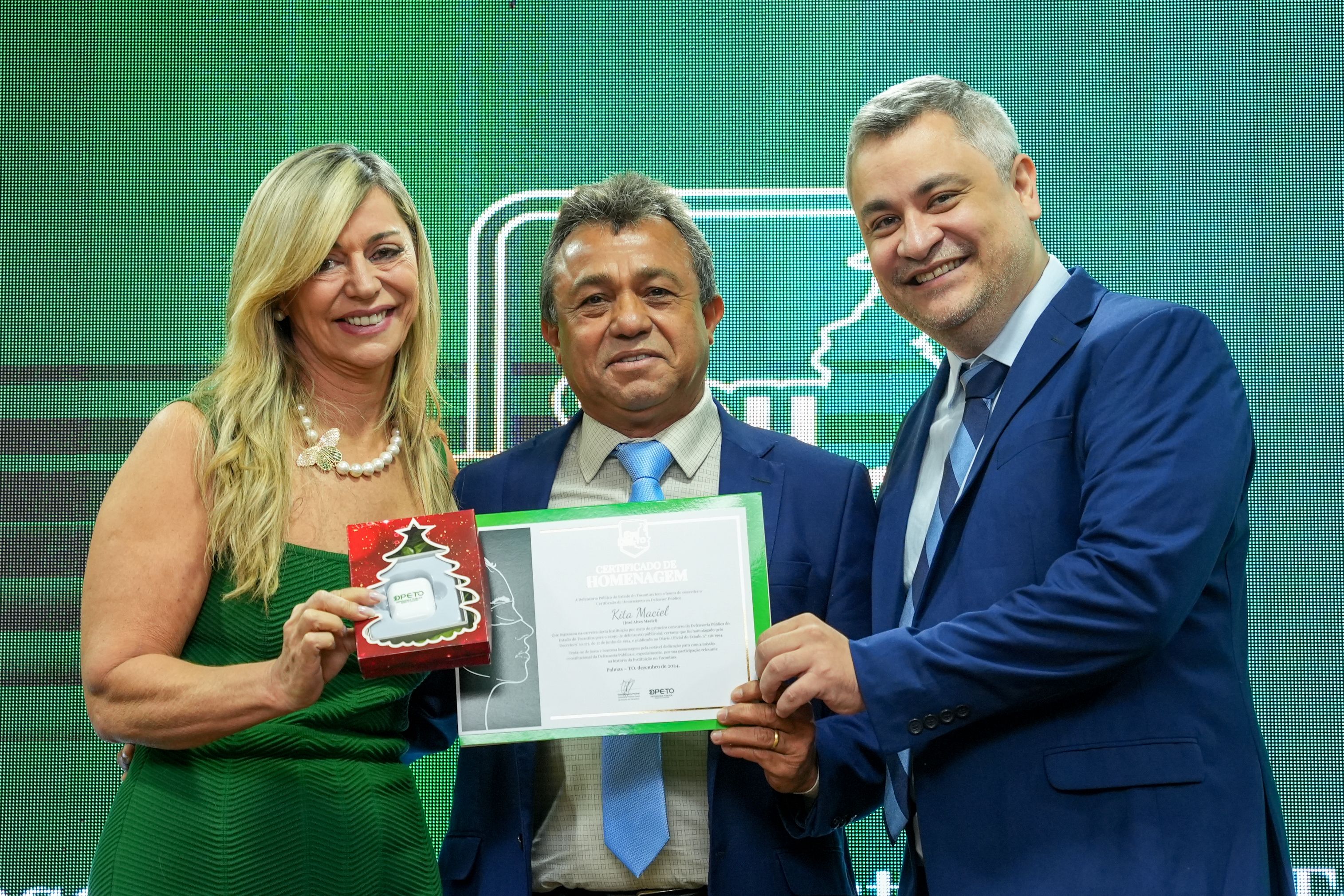 Homenageado Kita Maciel