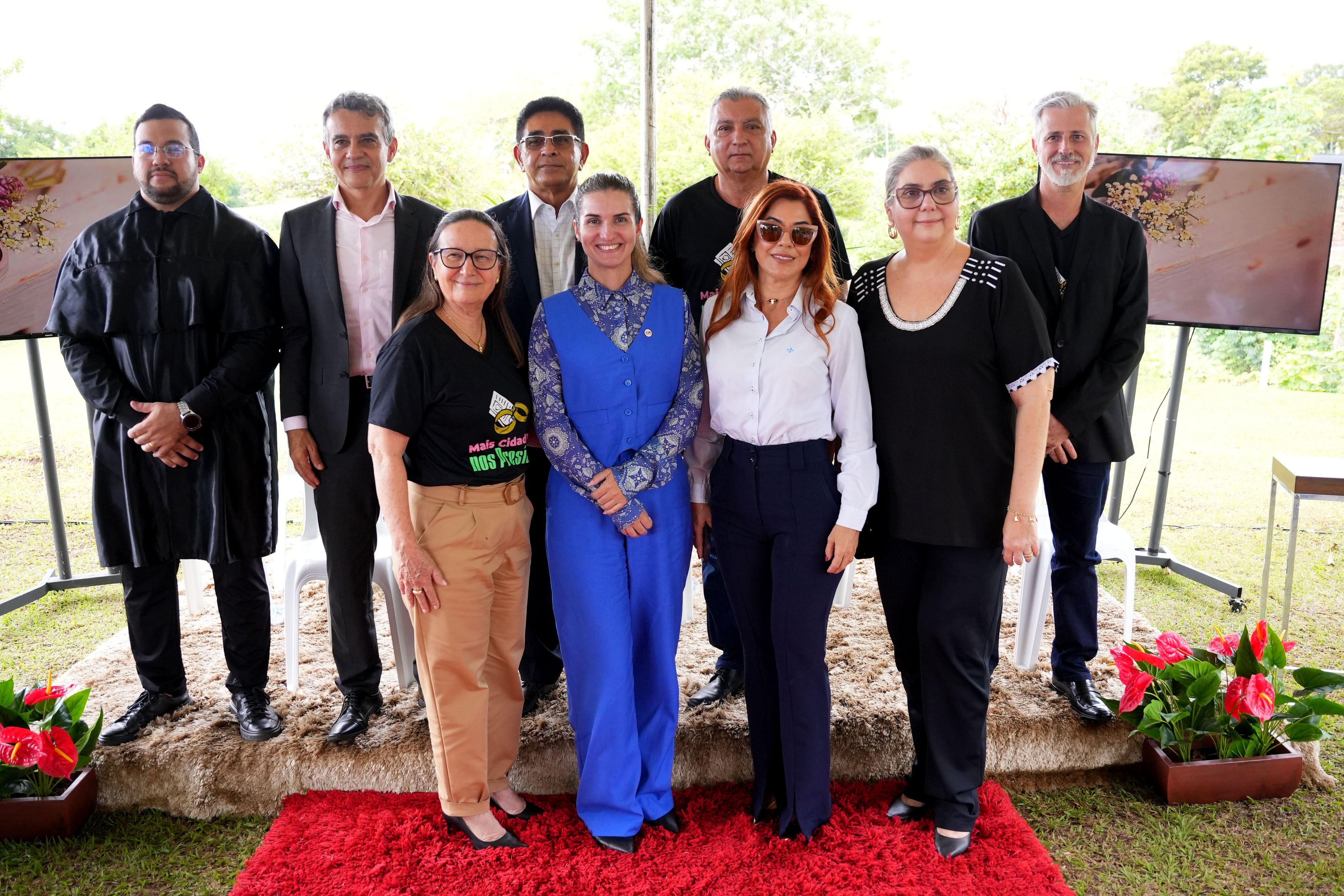 A cerimônia reuniu vários gestores do Sistema de Justiça tocantinense.