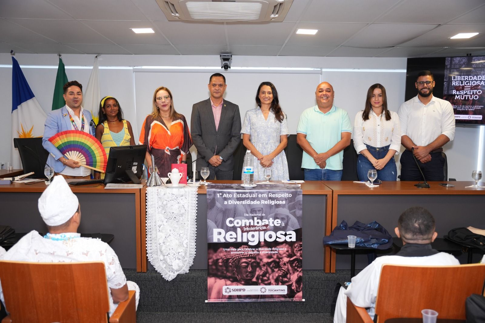 Defensoria Pública presente no Ato Estadual em Respeito à Diversidade Religiosa