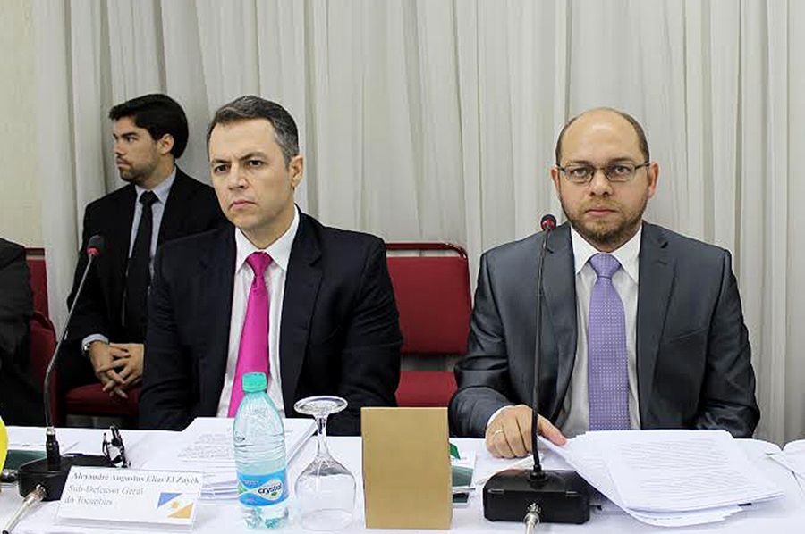Subdefensor Alexandre Elias El Zayek durante o evento do CONDEGE