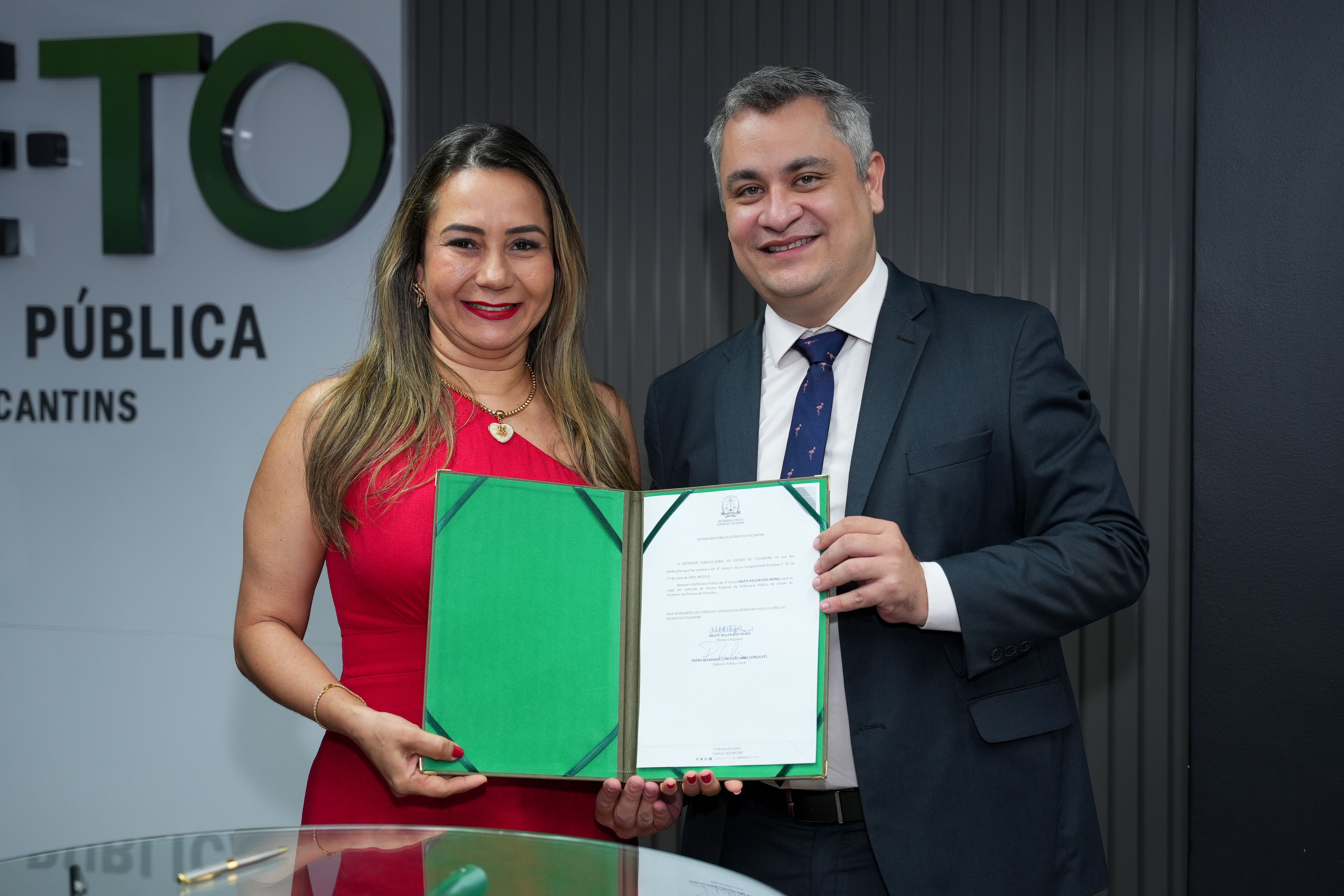 Arlete Kellen Dias Munis - Diretora Regional da Defensoria Pública do Tocantins em Paraíso do Tocantins