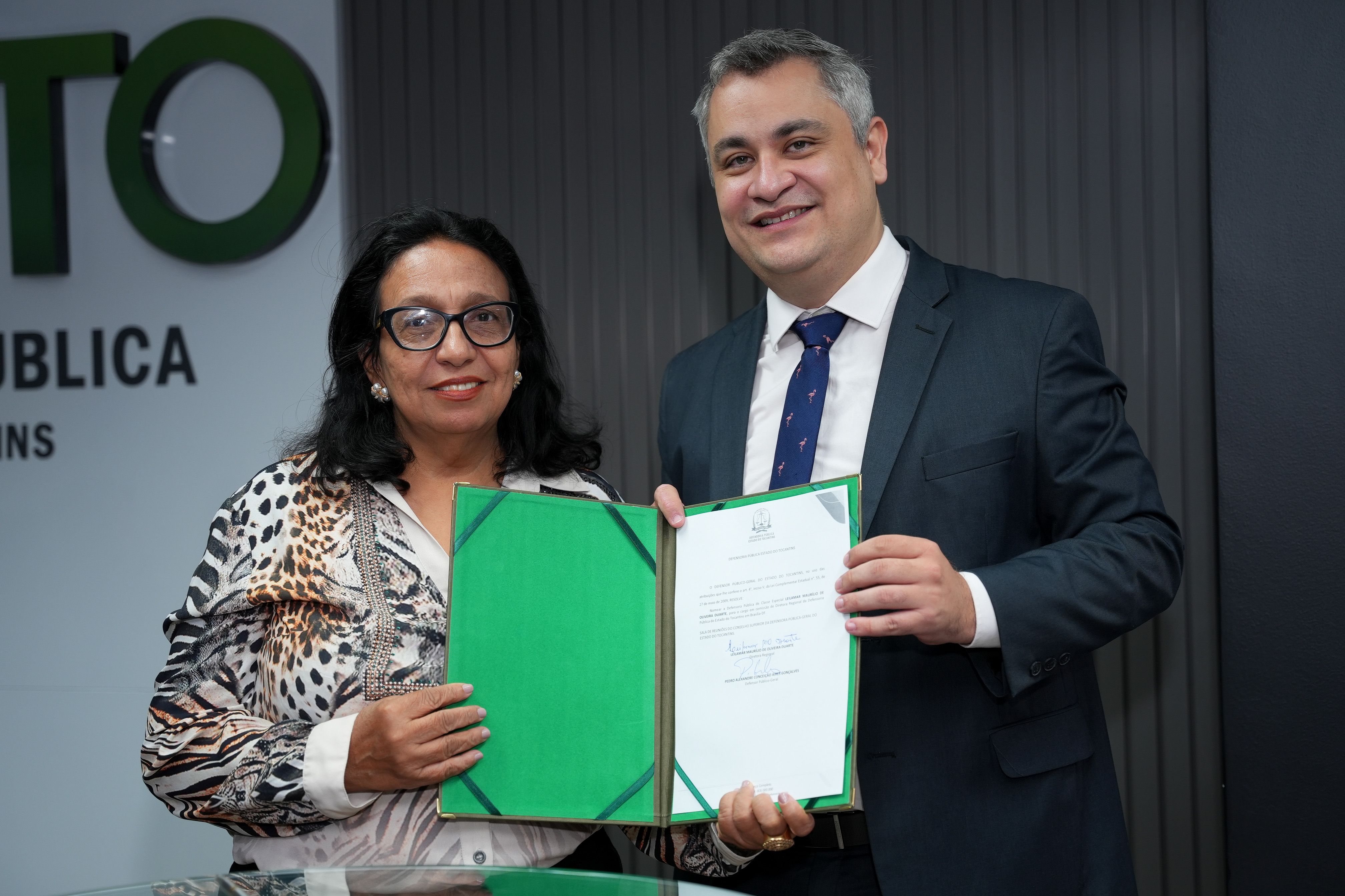 Leilamar Maurílio de Oliveira Duarte - Diretora Regional da Defensoria Pública do Tocantins em Brasília (DF);