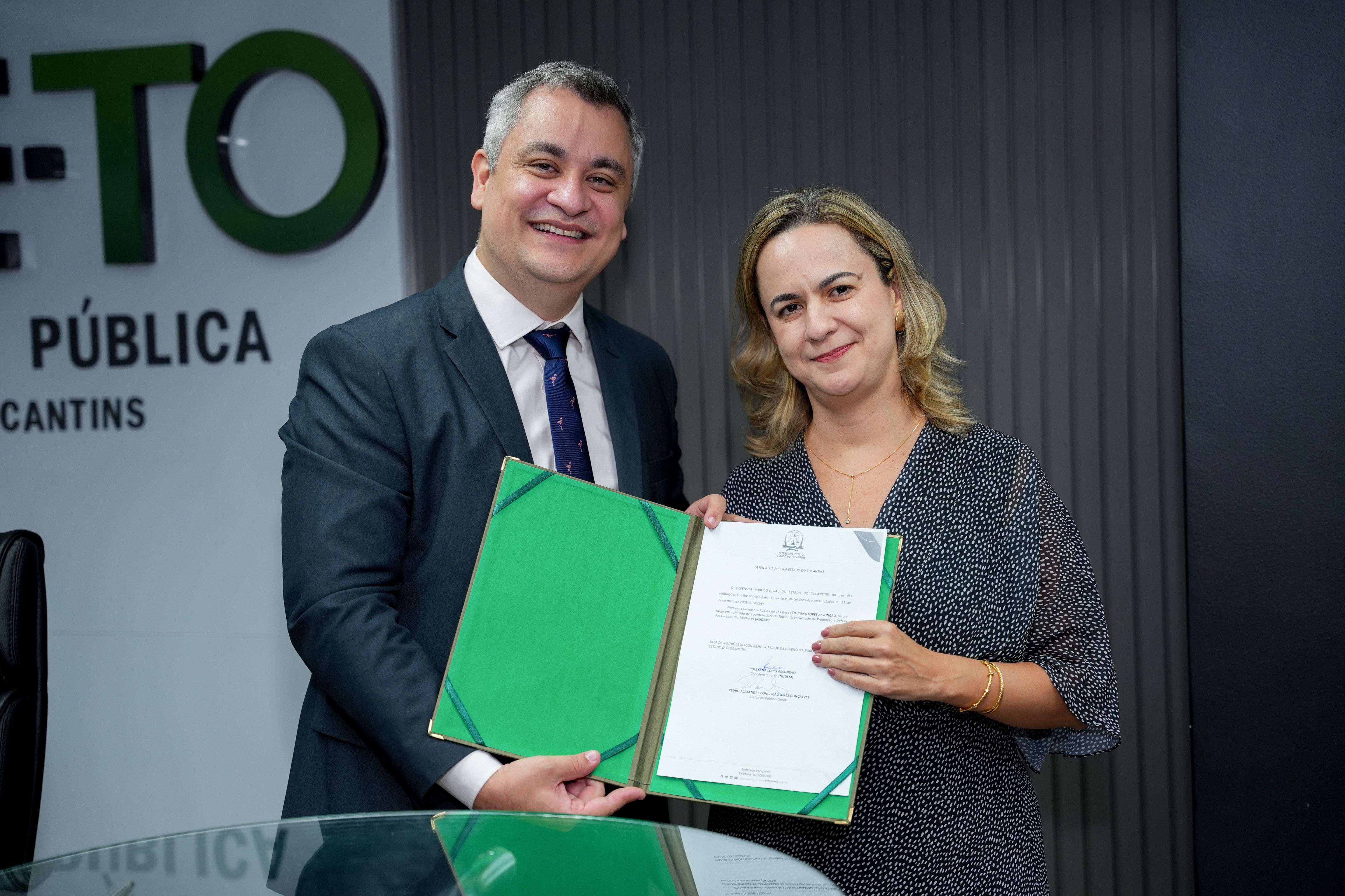 Pollyana Lopes Assunção - Coordenadora do Núcleo Especializado de Promoção e Defesa dos Direitos das Mulheres