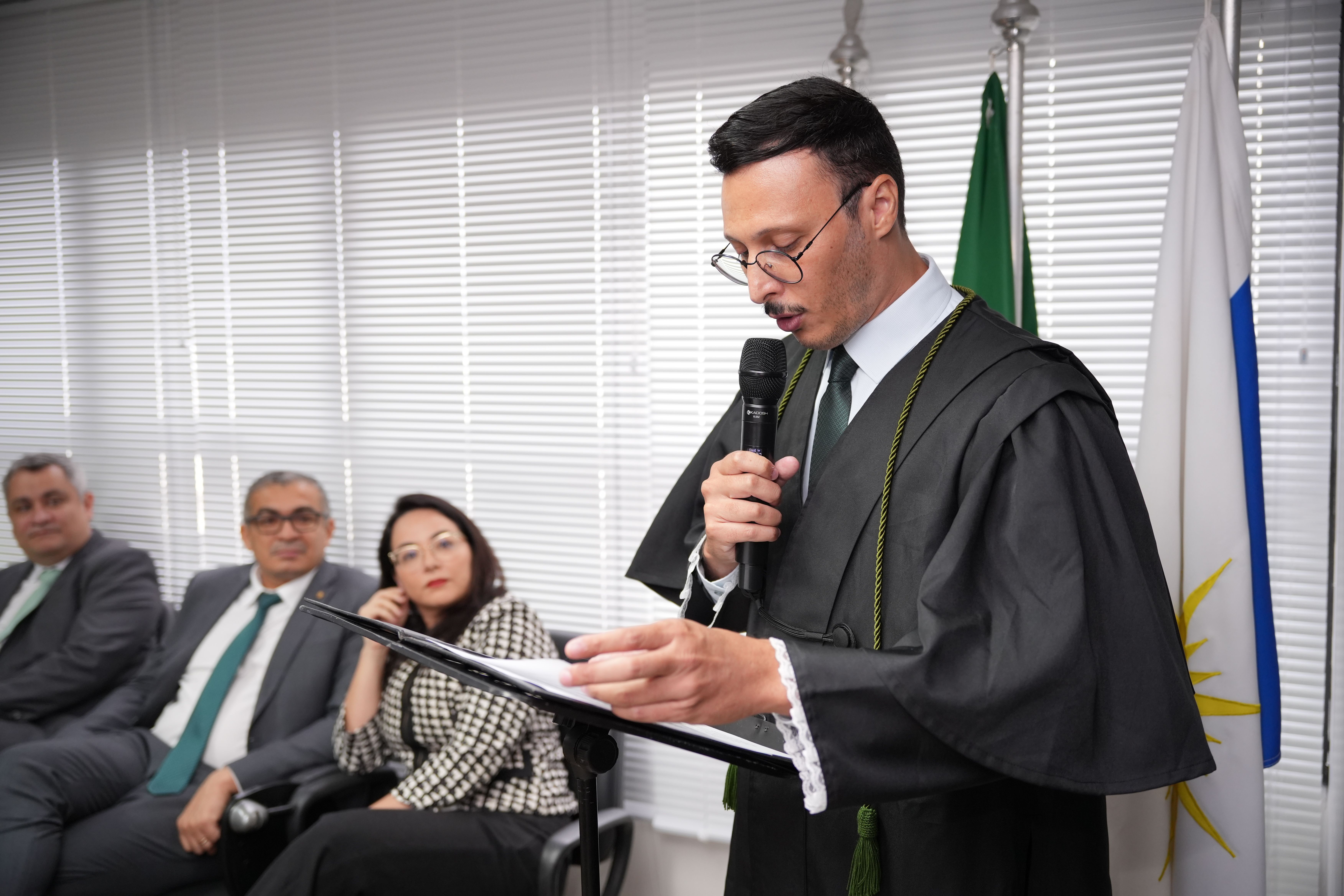 O orgulho de assumir o cargo de defensor público também foi destacado por João Antônio