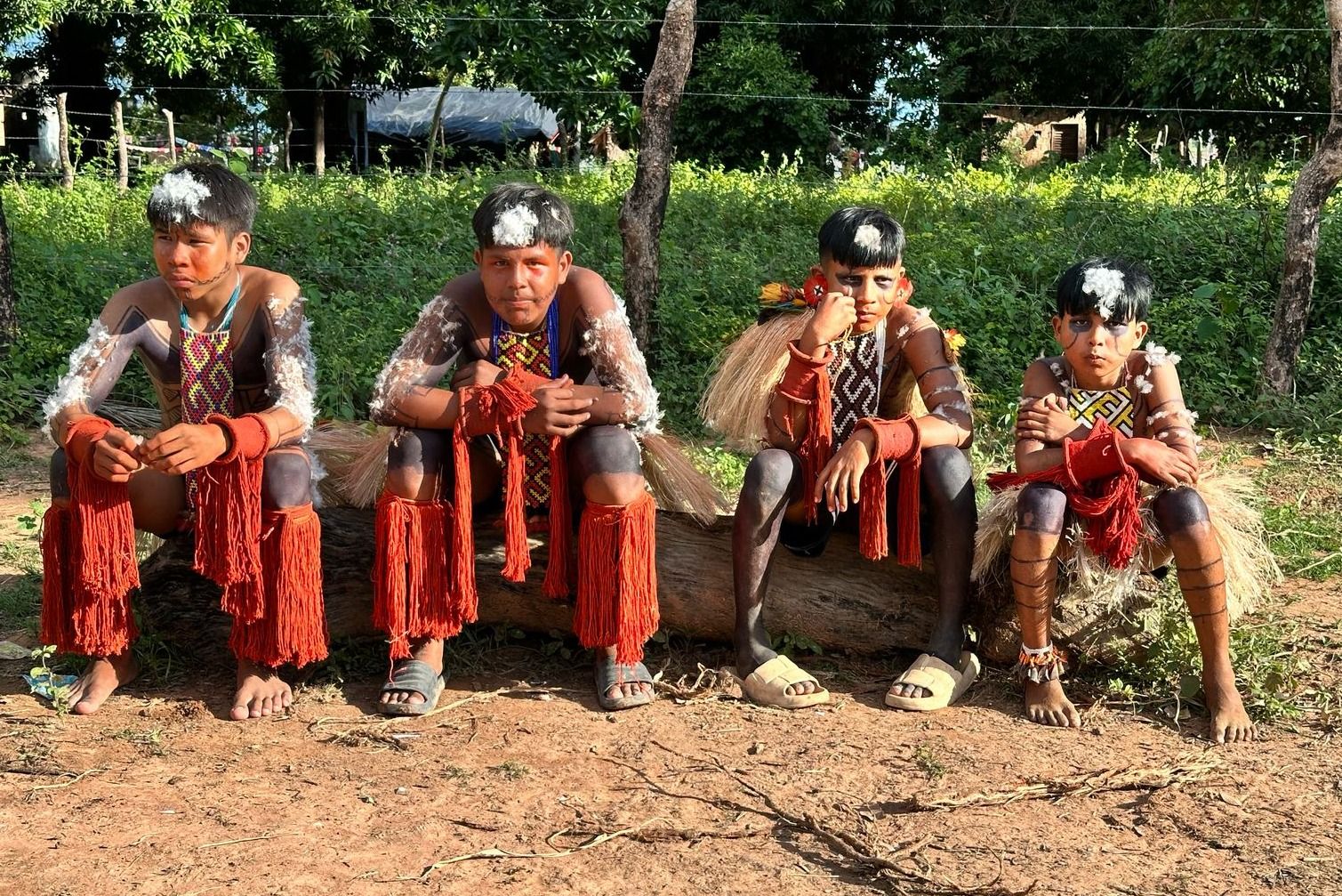 O Nucora ainda participou do  Ritual de Iniciação Karajá Hetohoky