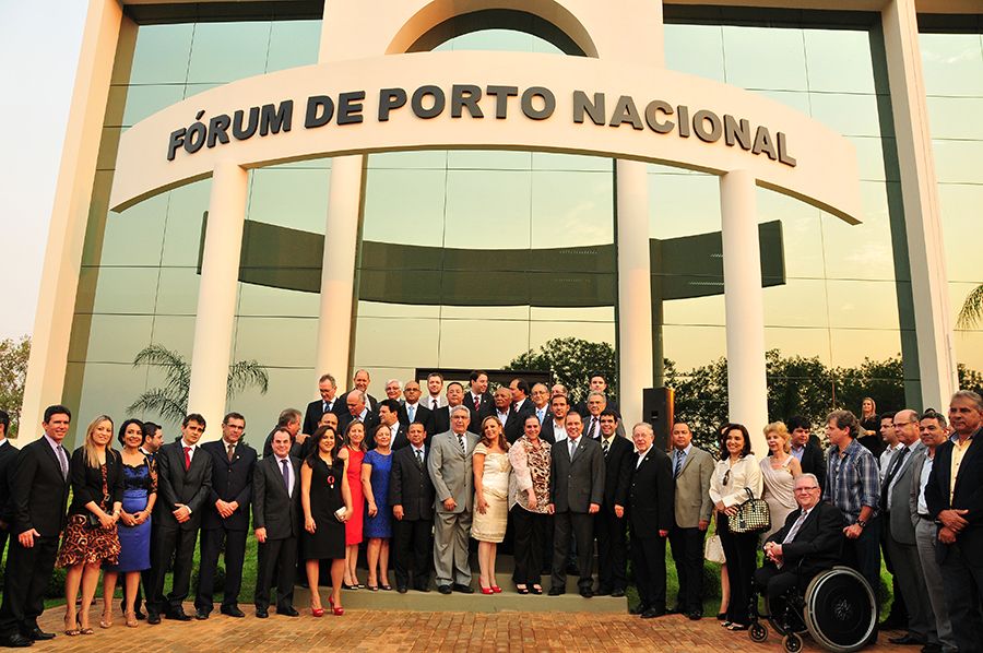 Inauguração do Fórum de Porto Nacional