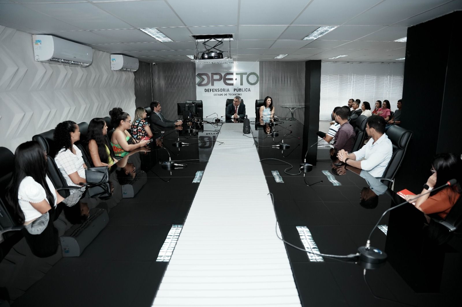 Durante o encontro foram apresentadas as funções da DPE-TO