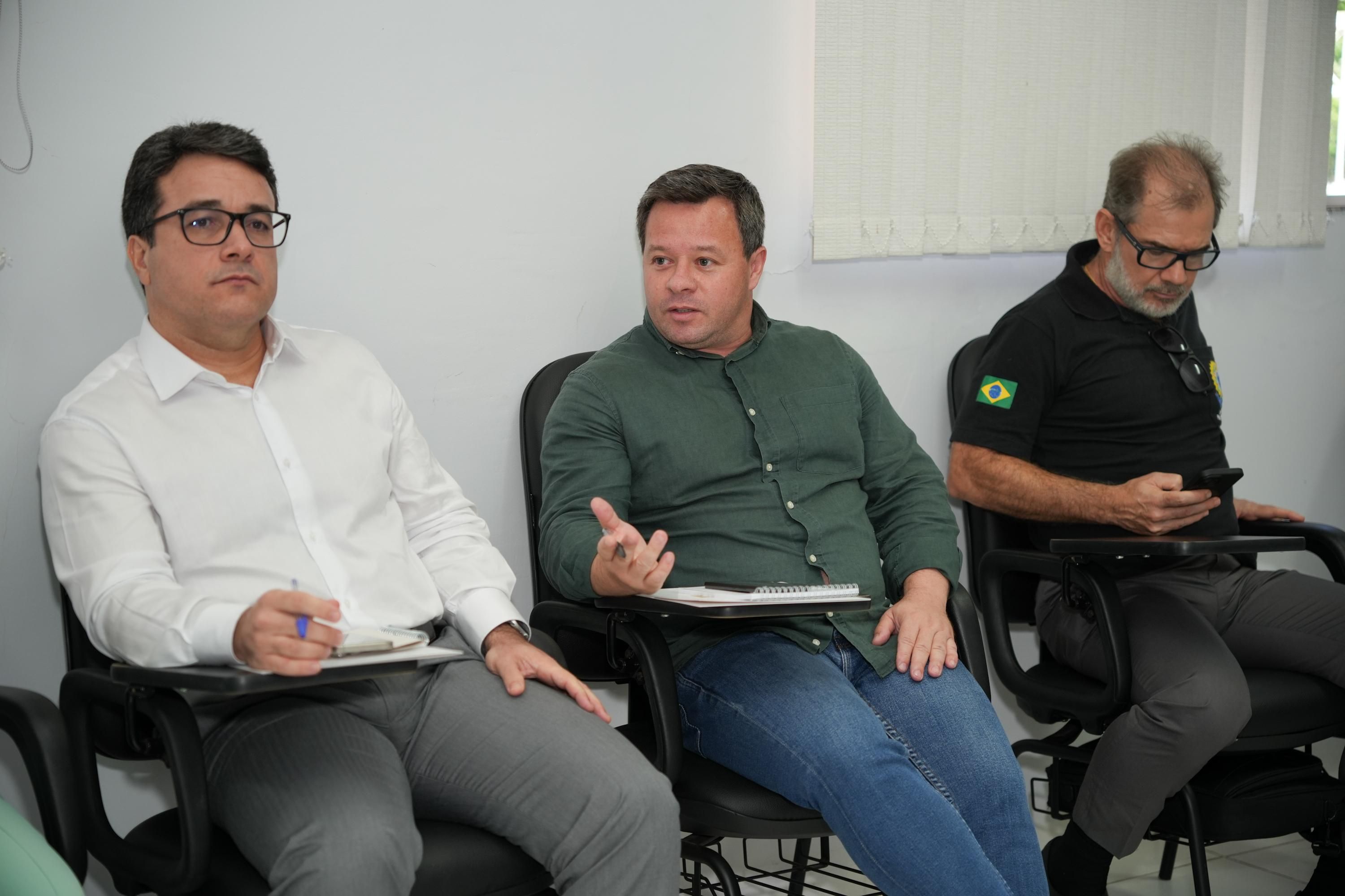 Danilo Frasseto participou de reunião com órgãos do Sistema de Justiça