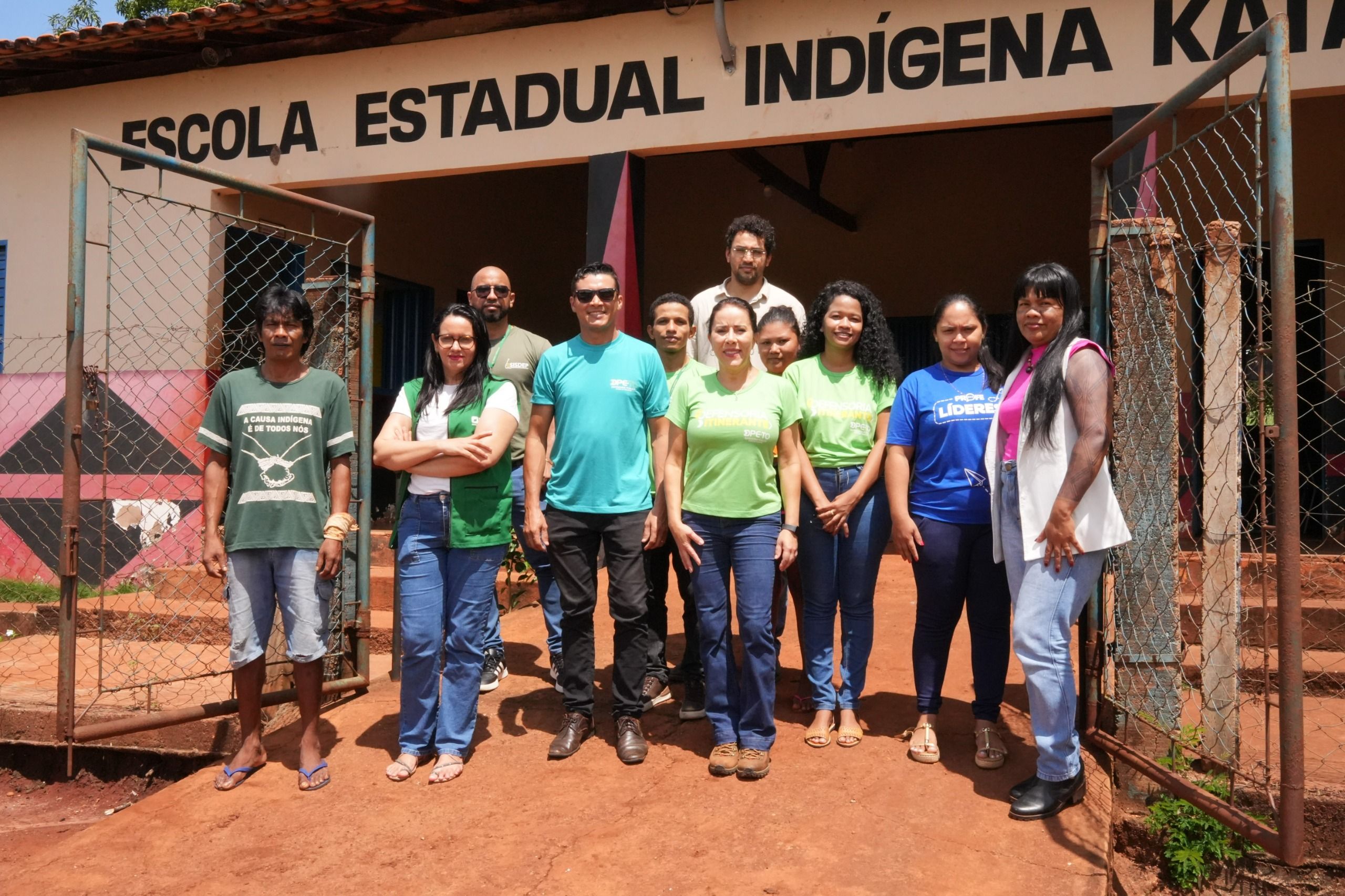 Equipe que atuou nos atendimentos nessa segunda-feira, 28