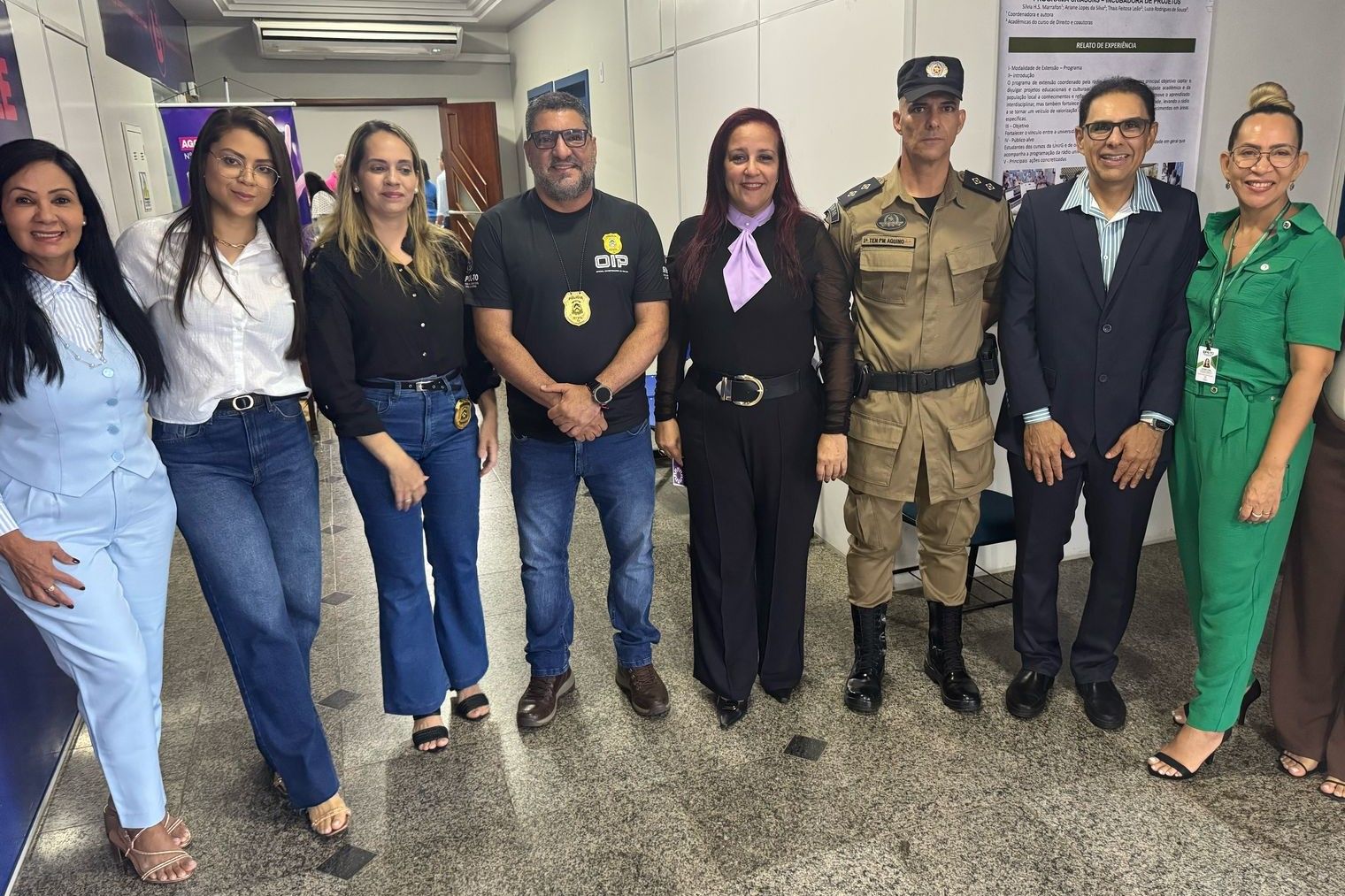 A analista jurídica do Nuamac de Gurupi, Lucinei Luna, representou a instituição no evento