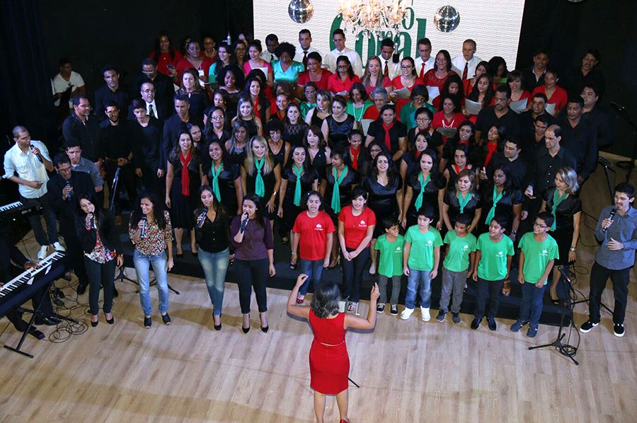 Apresentação do coral Canto Nobre no Canto Coral