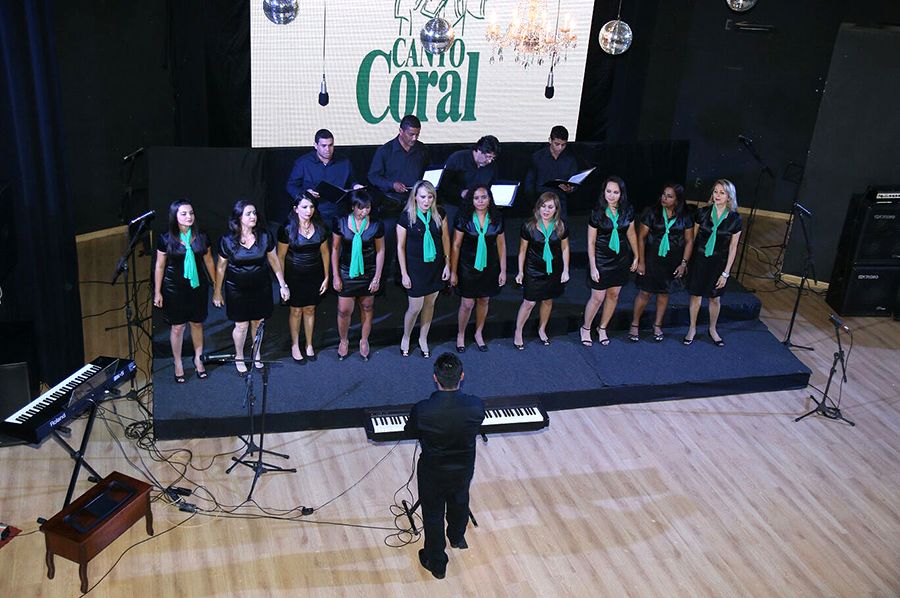 Apresentação do coral Canto Nobre no Canto Coral