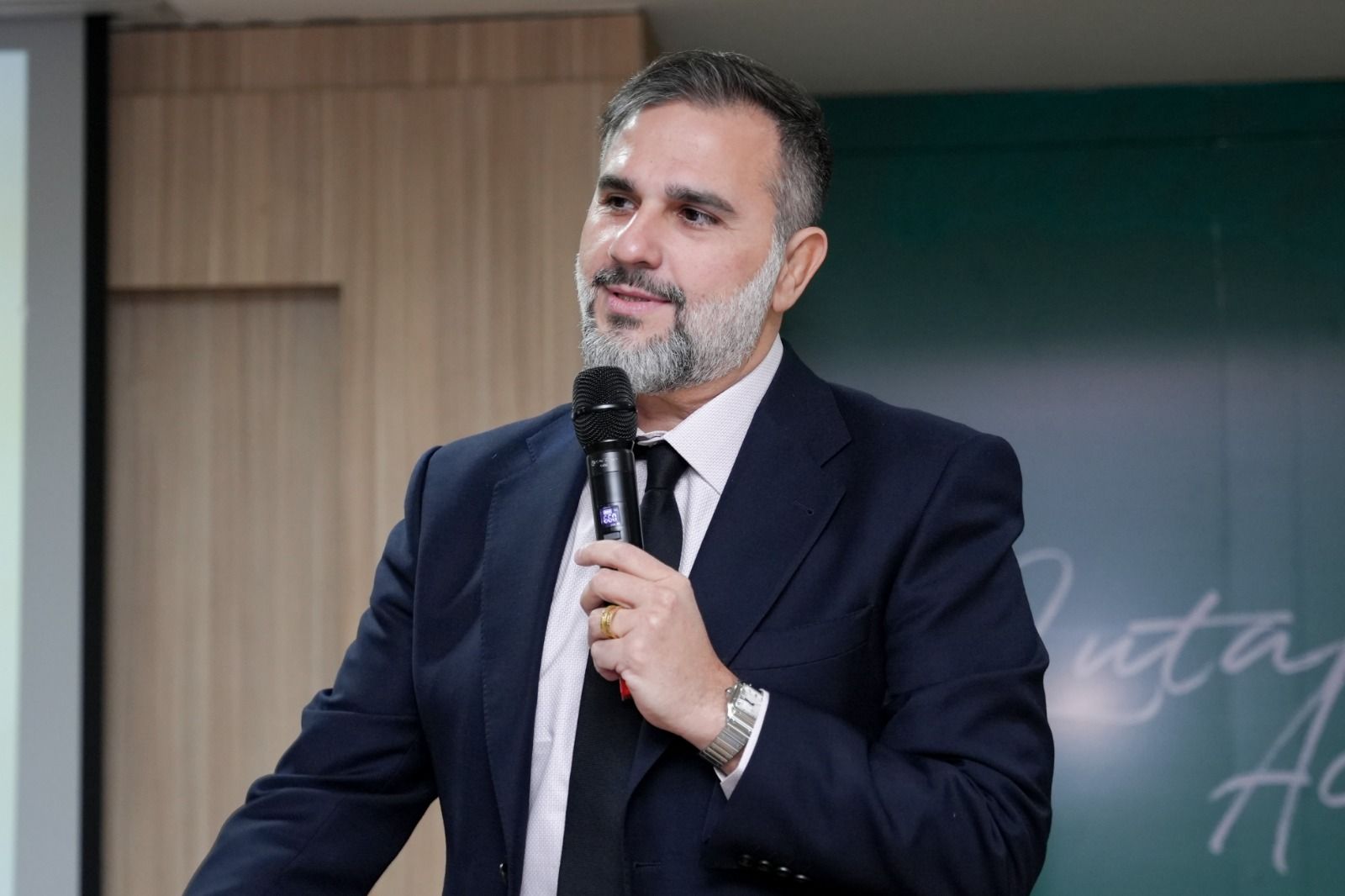 Marcos Monteiro disse que, por meio da parceria com a DPE-TO , a Associação auxiliará a Defensoria Pública no ato de produzir o contraditório