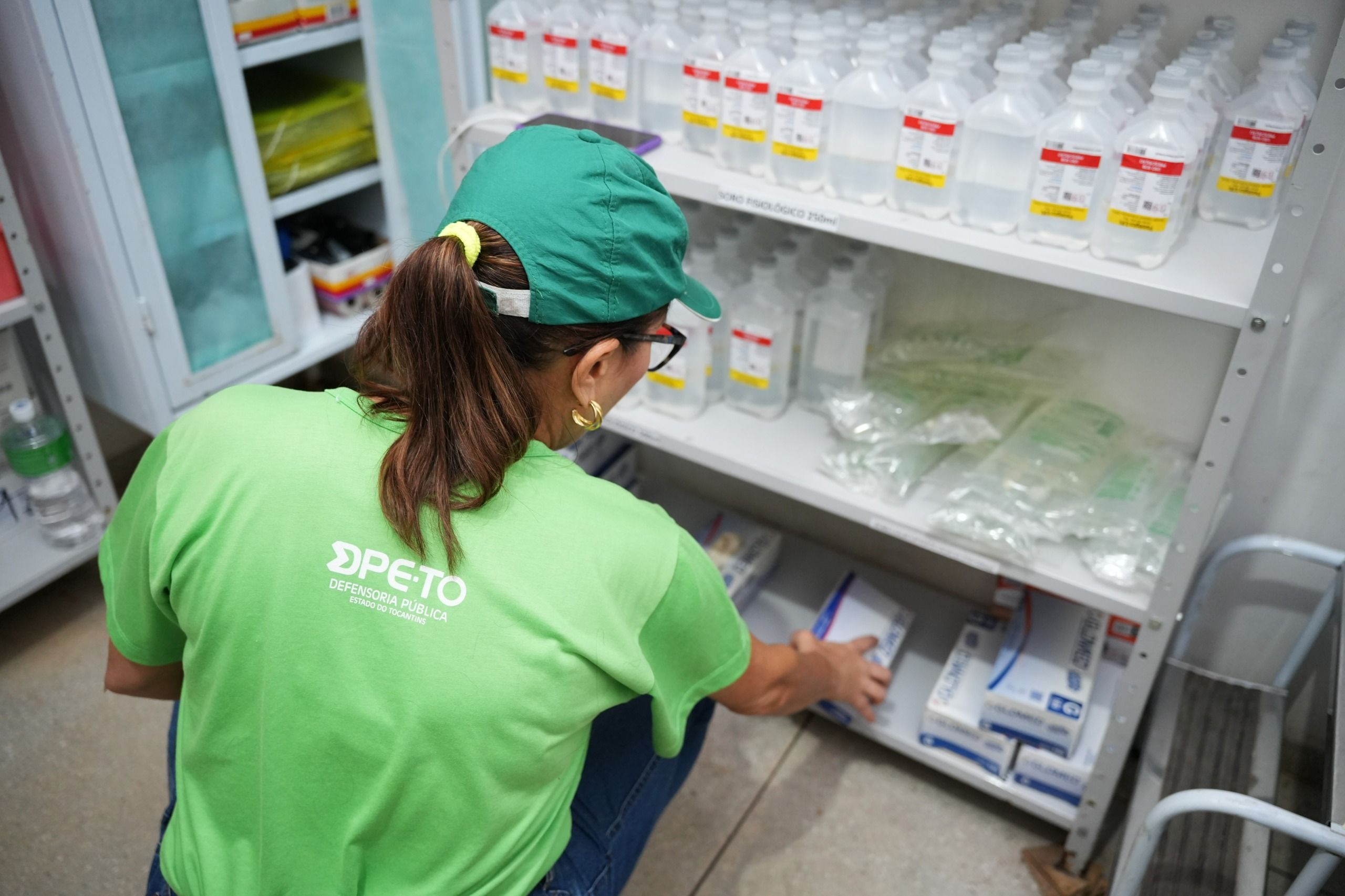 Inspeção averiguou o estoque de medicamentos