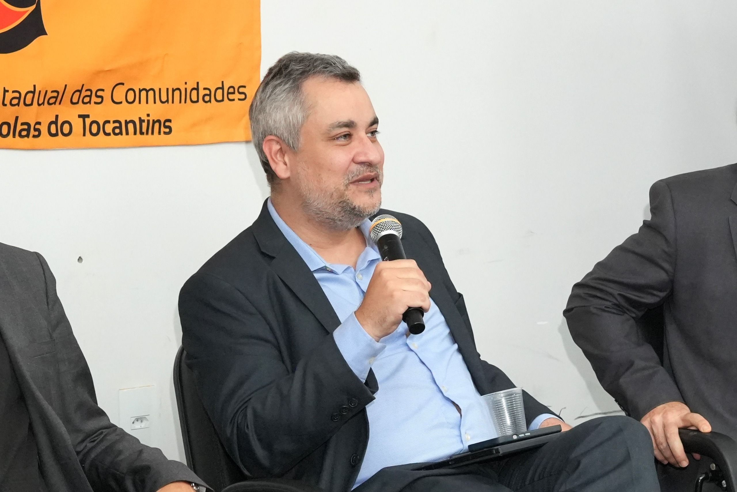 Pedro Alexandre reforçou que a Defensoria Publica já é parceira do movimento dos quilombolas e continua de portas abertas para atender as Comunidades