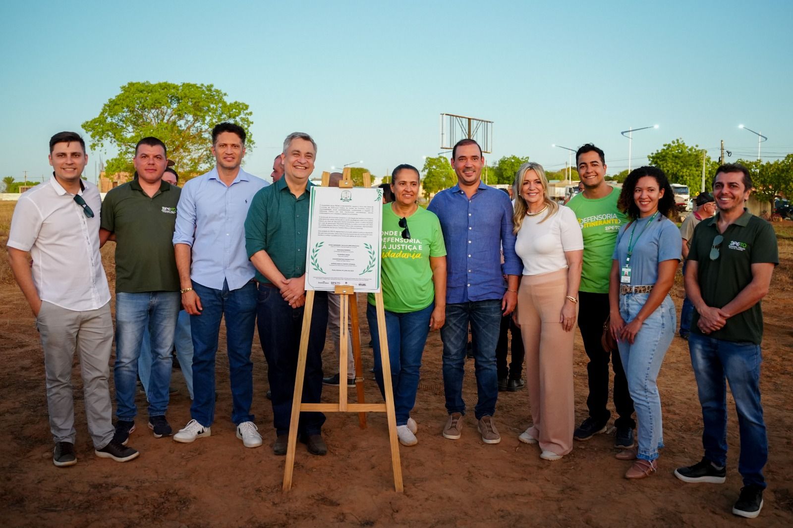 Equipe da Defensoria de Pedro Afonso também marcou presença no evento