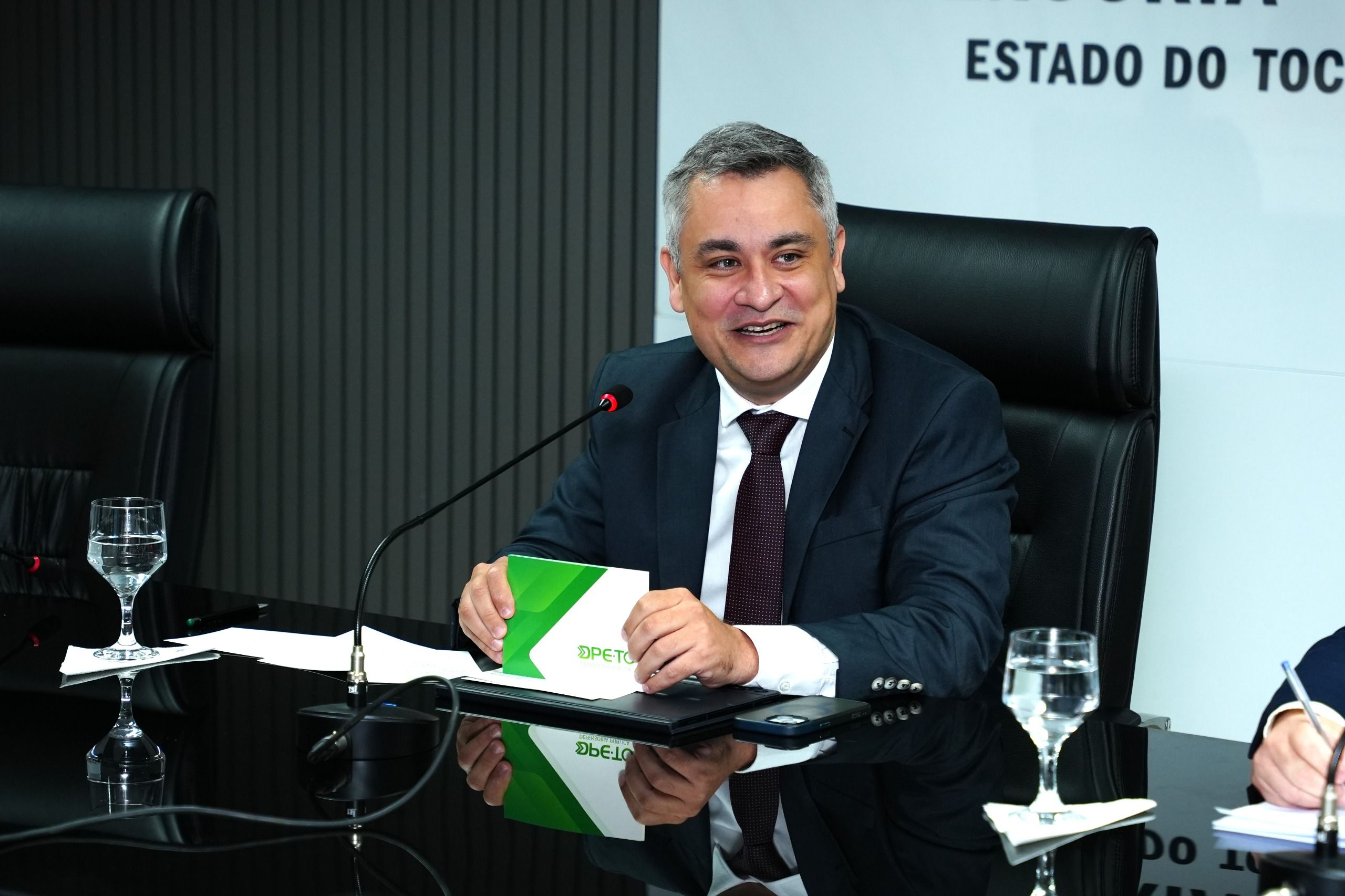O defensor público-geral, Pedro Alexandre Conceição Aires Gonçalves, prestigiou o momento.
