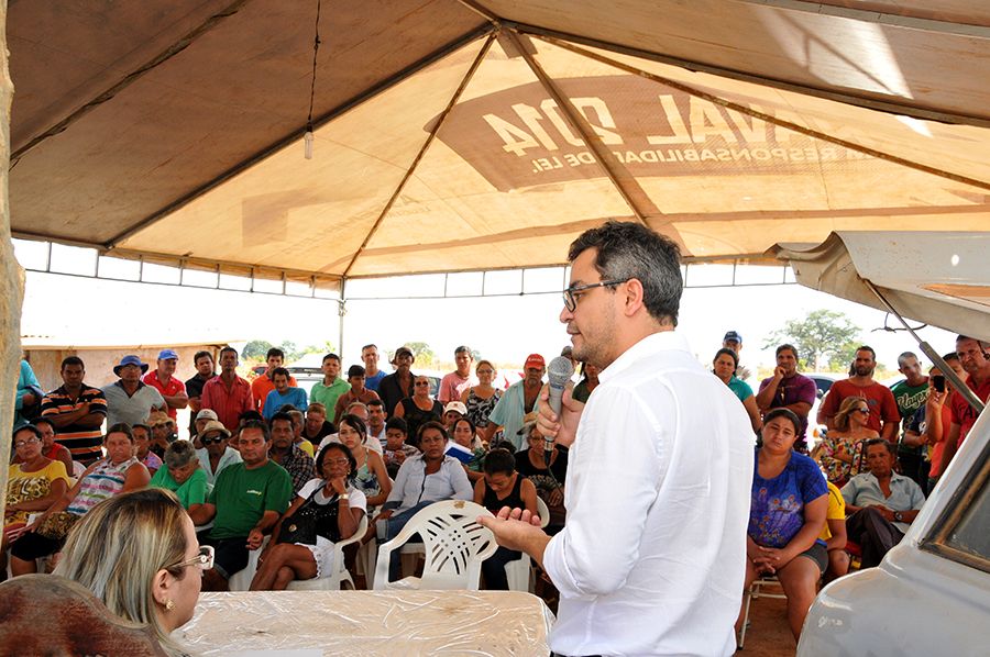 Pronunciamento do defensor público e coordenador do DPAgra, Pedro Alexandre