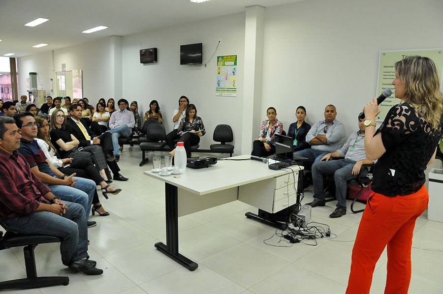 Pronunciamento do defensora pública e diretora regional Larissa Pultrini
