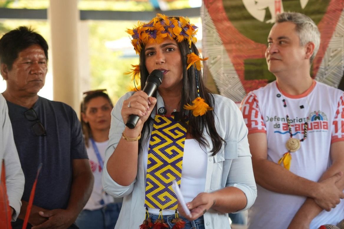 Karynne Sotero falou sobre a importância de ações como essa, dentro dos territórios indígenas