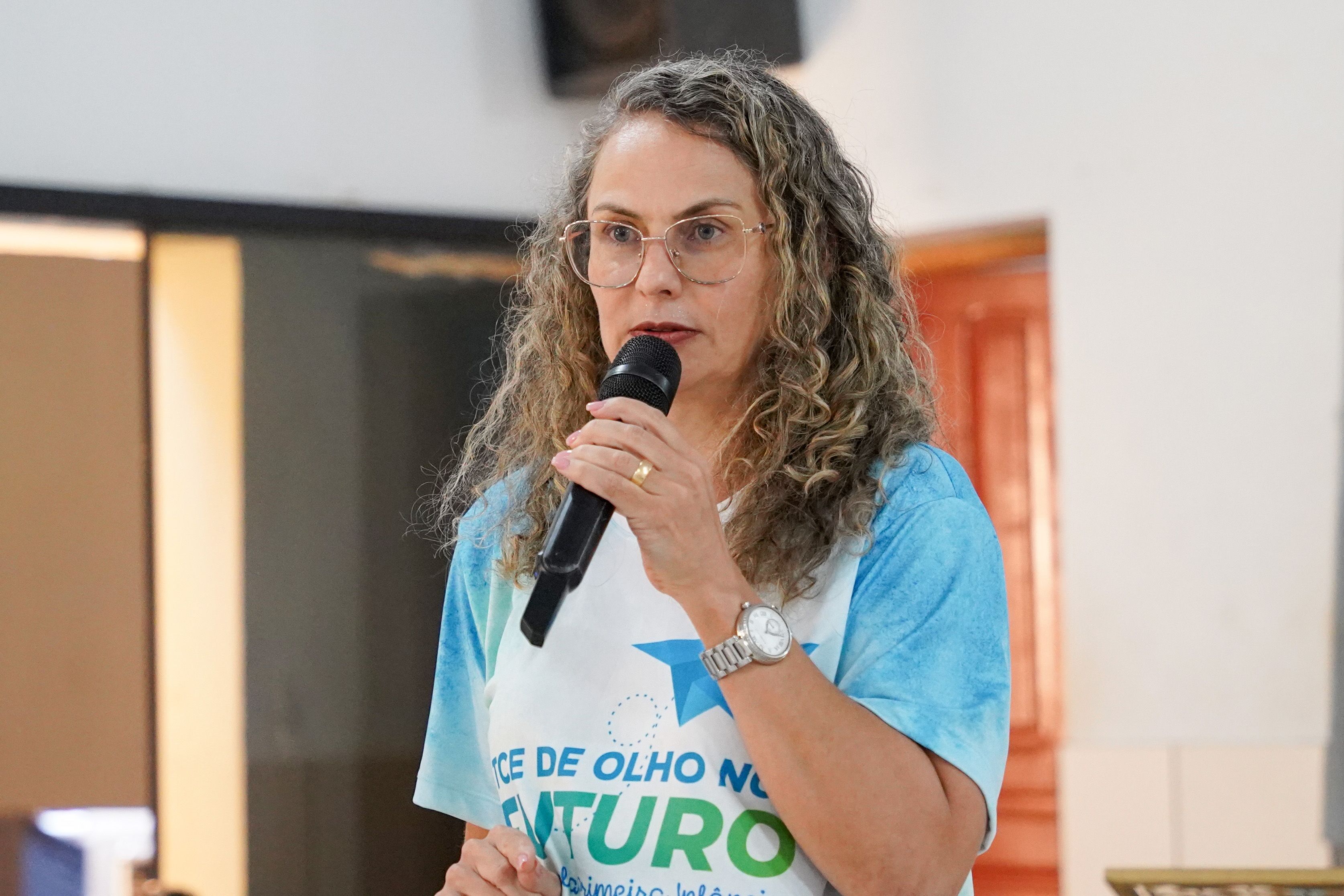 Para Franciana Di Fátima, o evento é muito significativo pois através dele o Tribunal de Contas do Estado e os órgãos parceiros discutem as políticas públicas para primeira infância