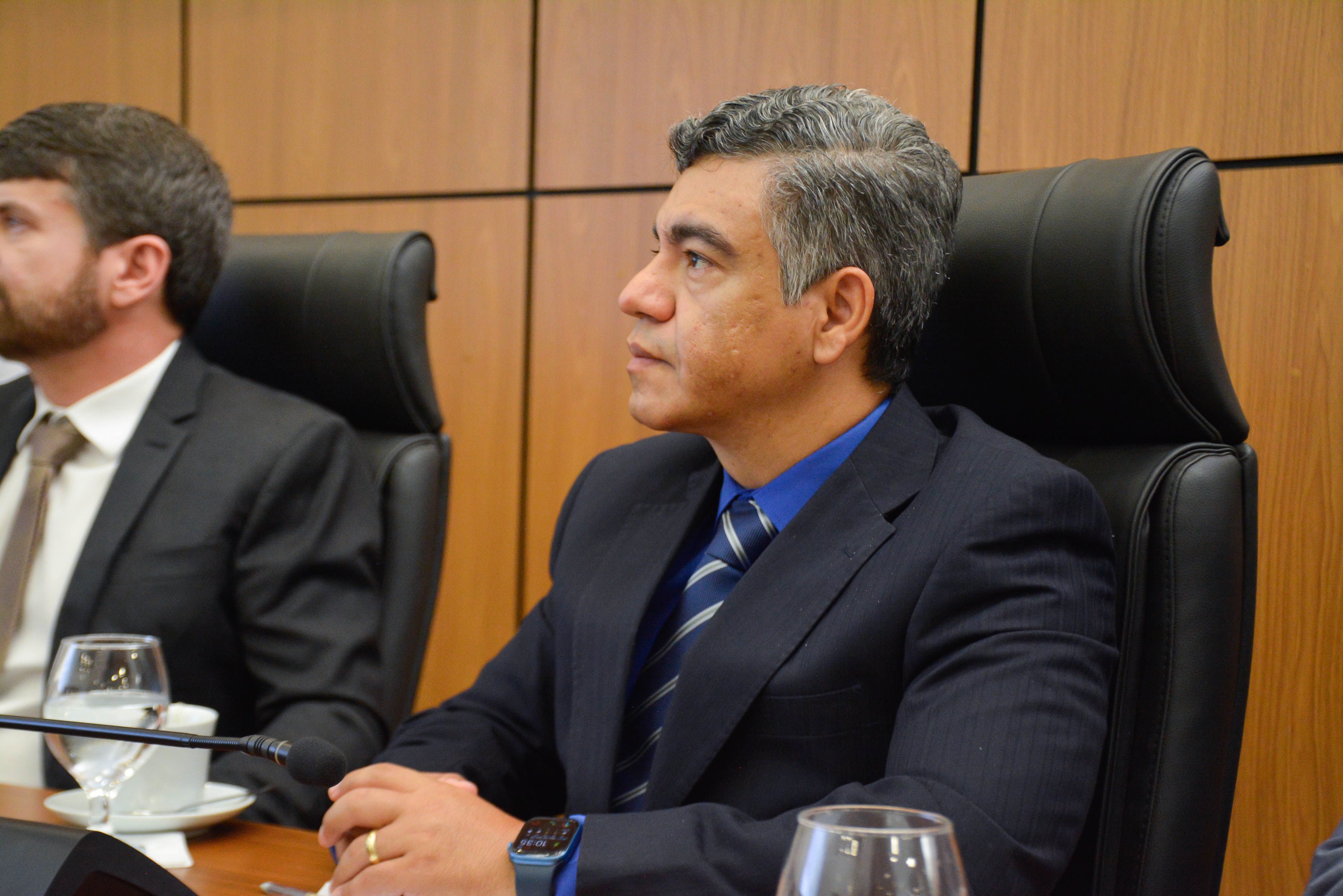 Defensor público Freddy Alejandro participou da atividade