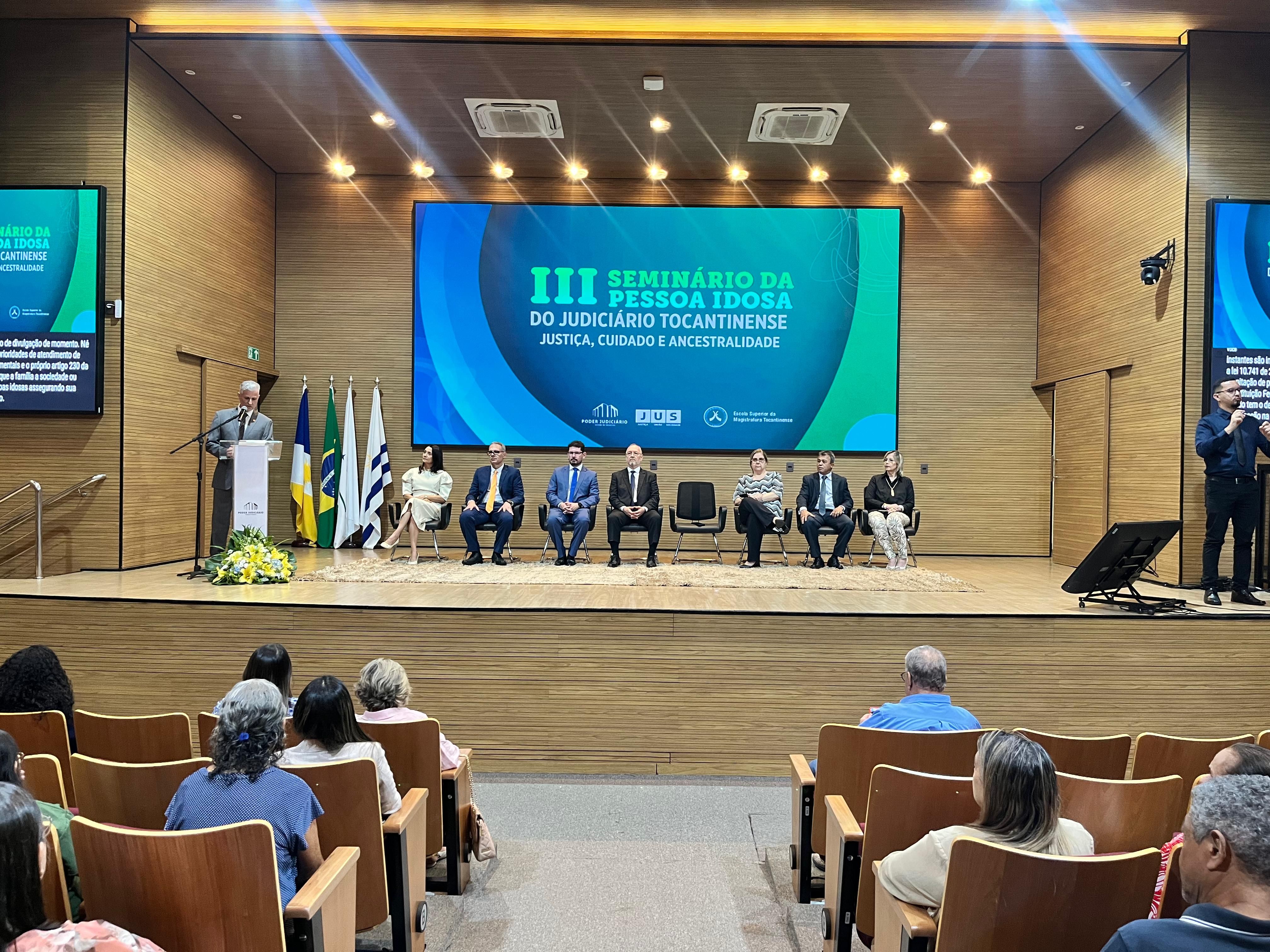 Solenidade realizada no auditório do TJTO em Palmas