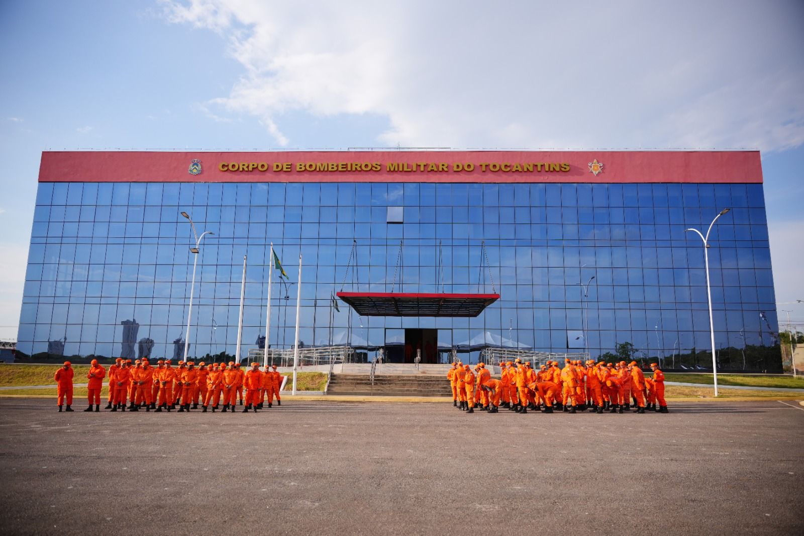 A solenidade aconteceu no Corpo de Bomebiros Militar do Tocantins, em Palmas.