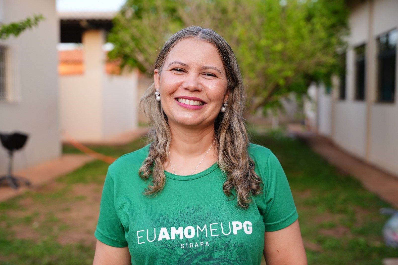 A madrinha Kathleen Sampaio esteve presente com toda a família e relatou a experiência com emoção.