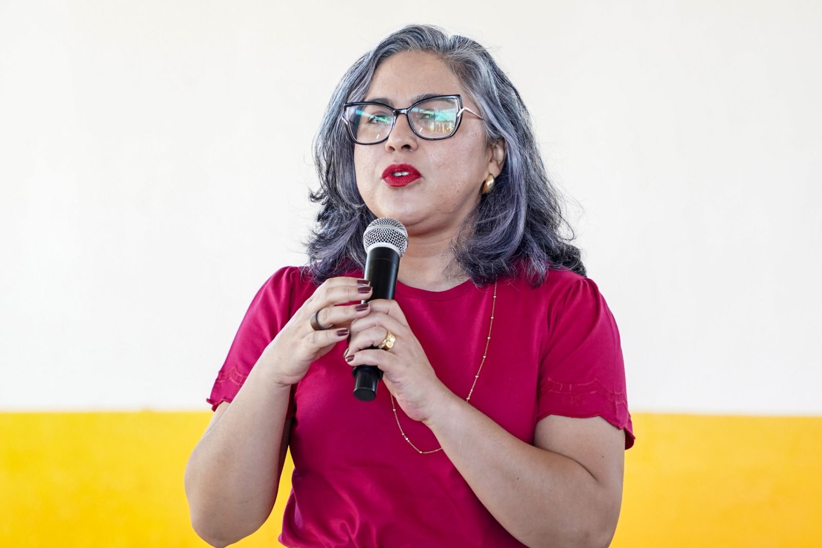 A defensora pública Kenia Martins destacou que o encontro foi importante para aproximar as instituições envolvidas e reforçar o compromisso da Defensoria Pública com a defesa do território tradicional